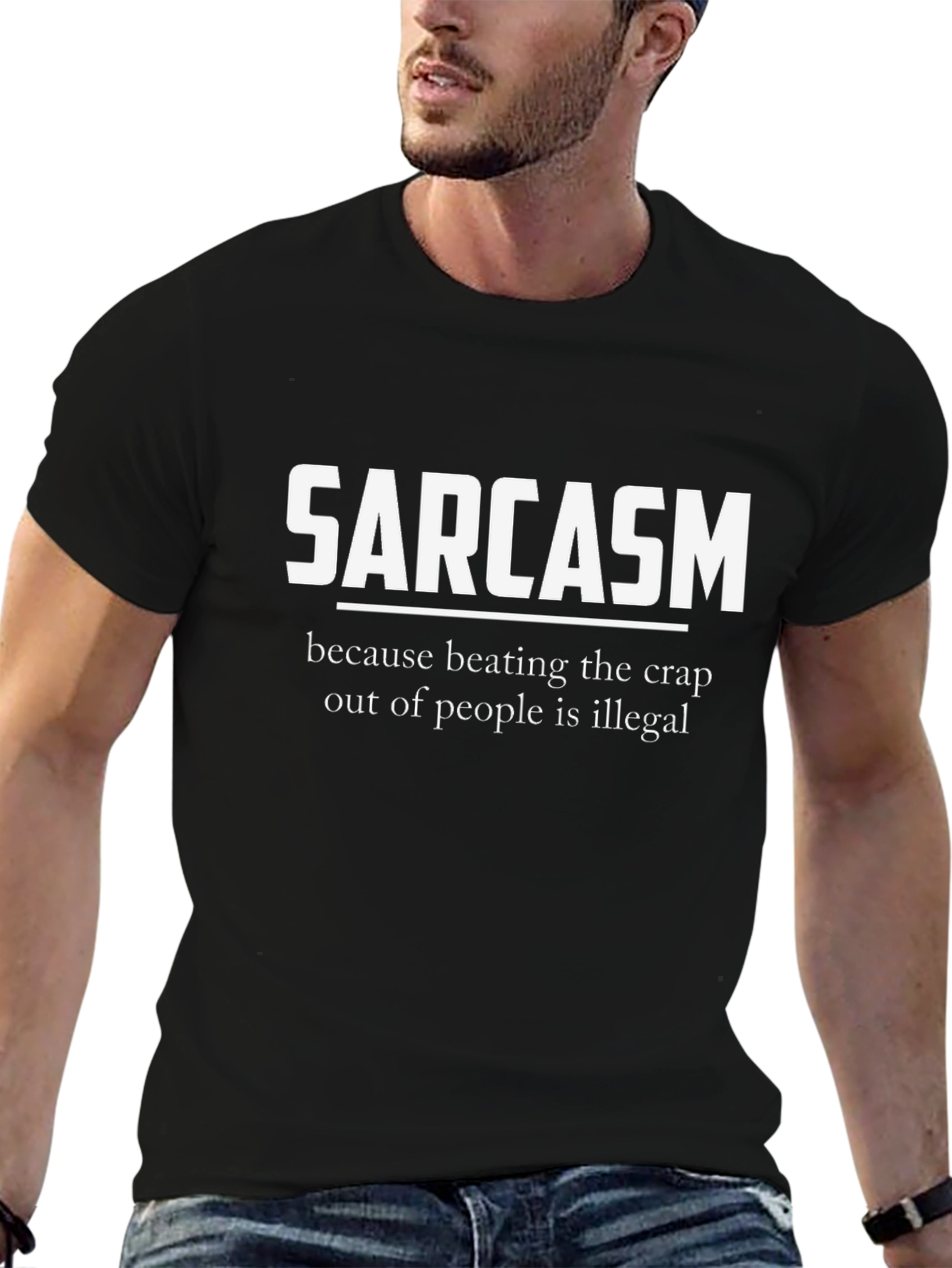 Sarcasm Humor Graphic Tee