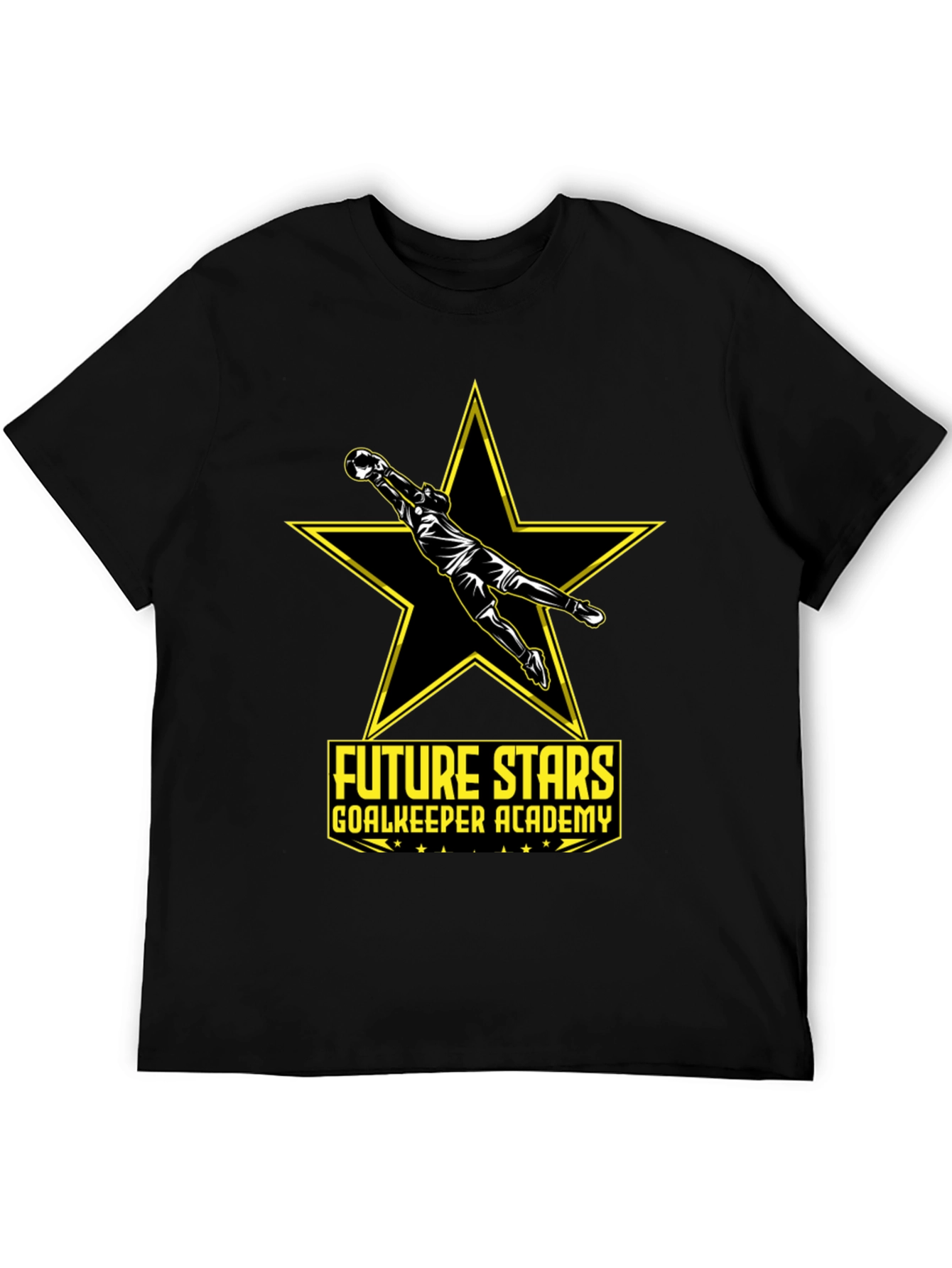 Future Stars Goalkeeper Academy Black T-Shirt