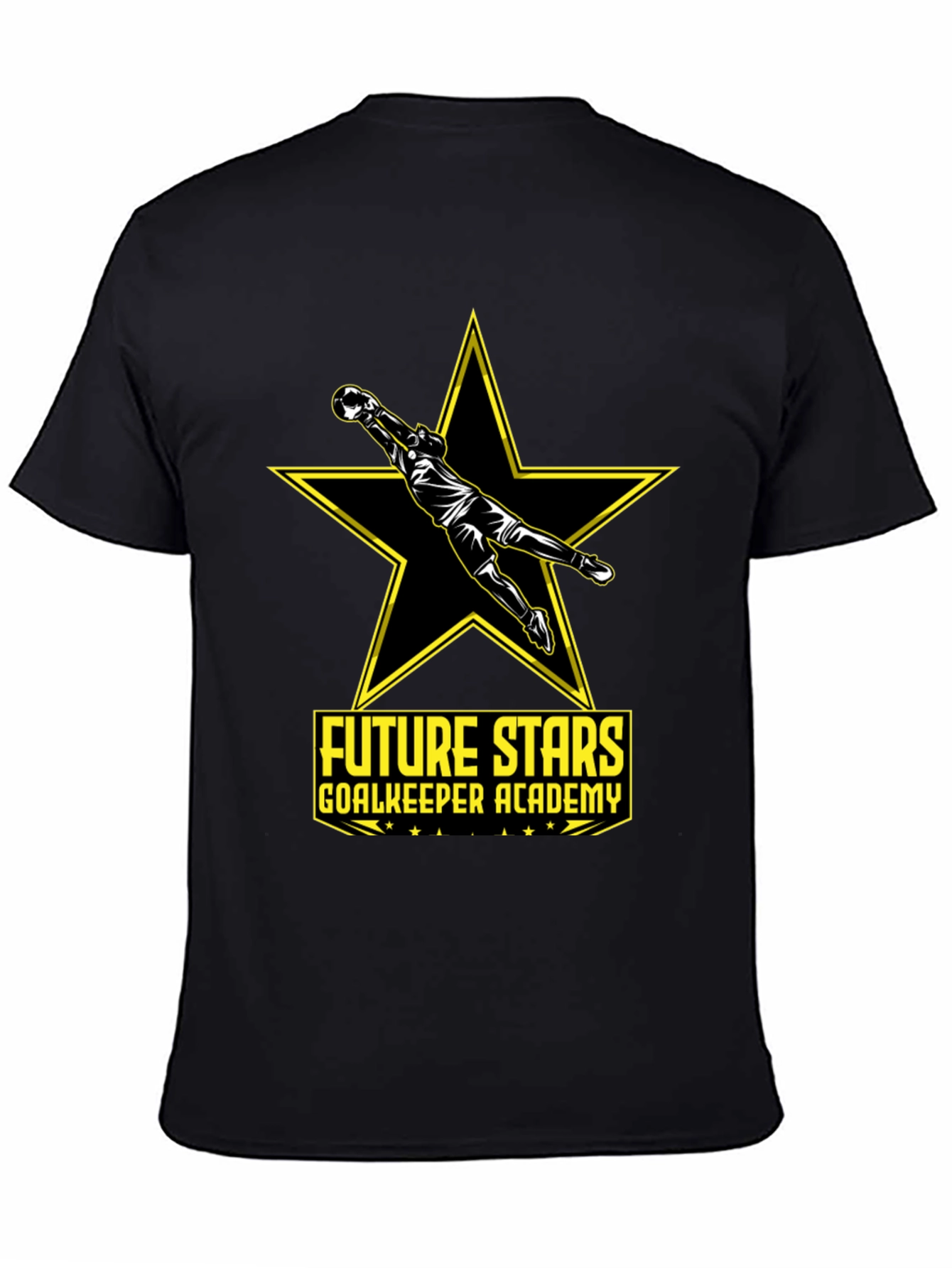 Future Stars Goalkeeper Academy Black T-Shirt
