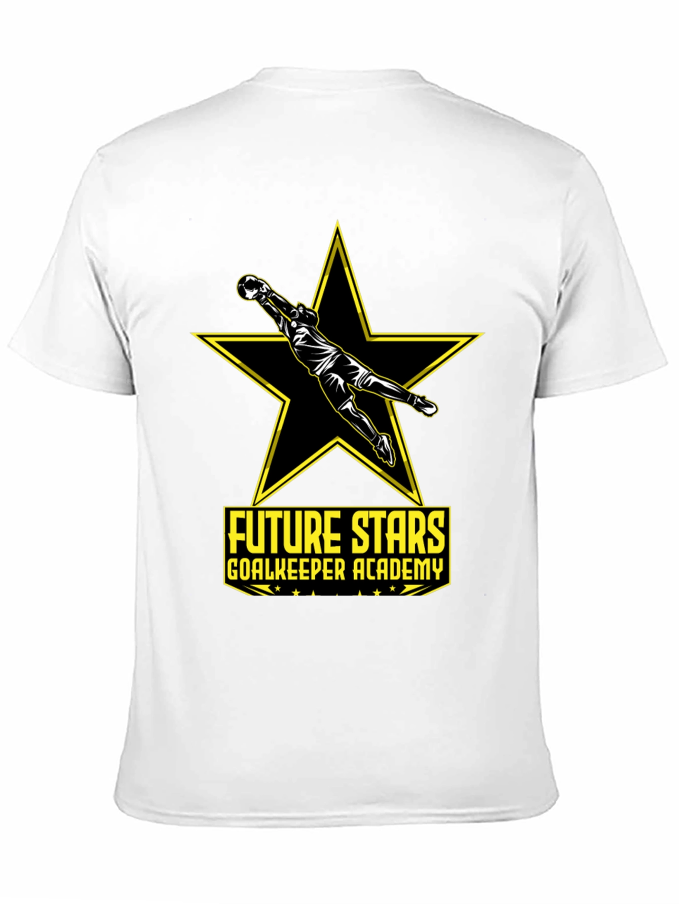 Future Stars Goalkeeper Academy Black T-Shirt
