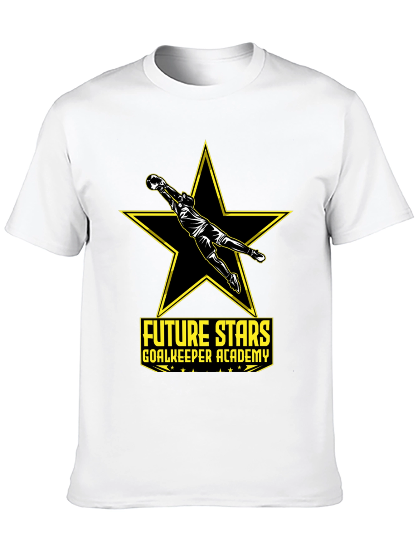 Future Stars Goalkeeper Academy Black T-Shirt