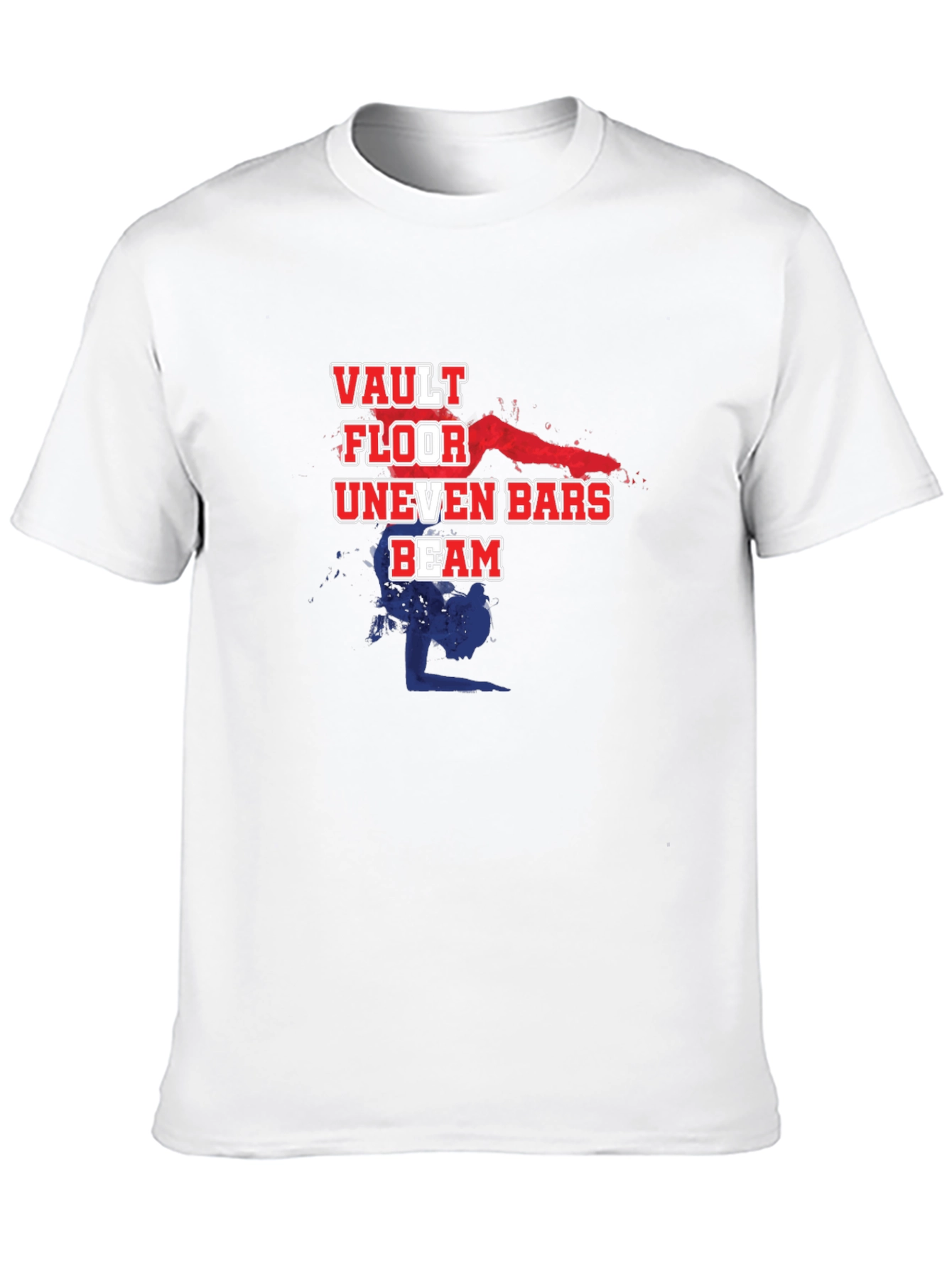 Gymnastics Events Black T-Shirt