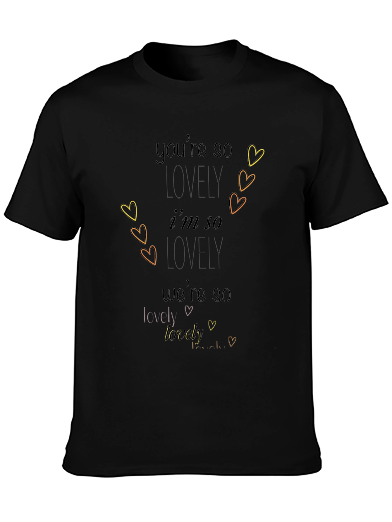 Lovely Graphic Print T-Shirt - Soft & Stylish