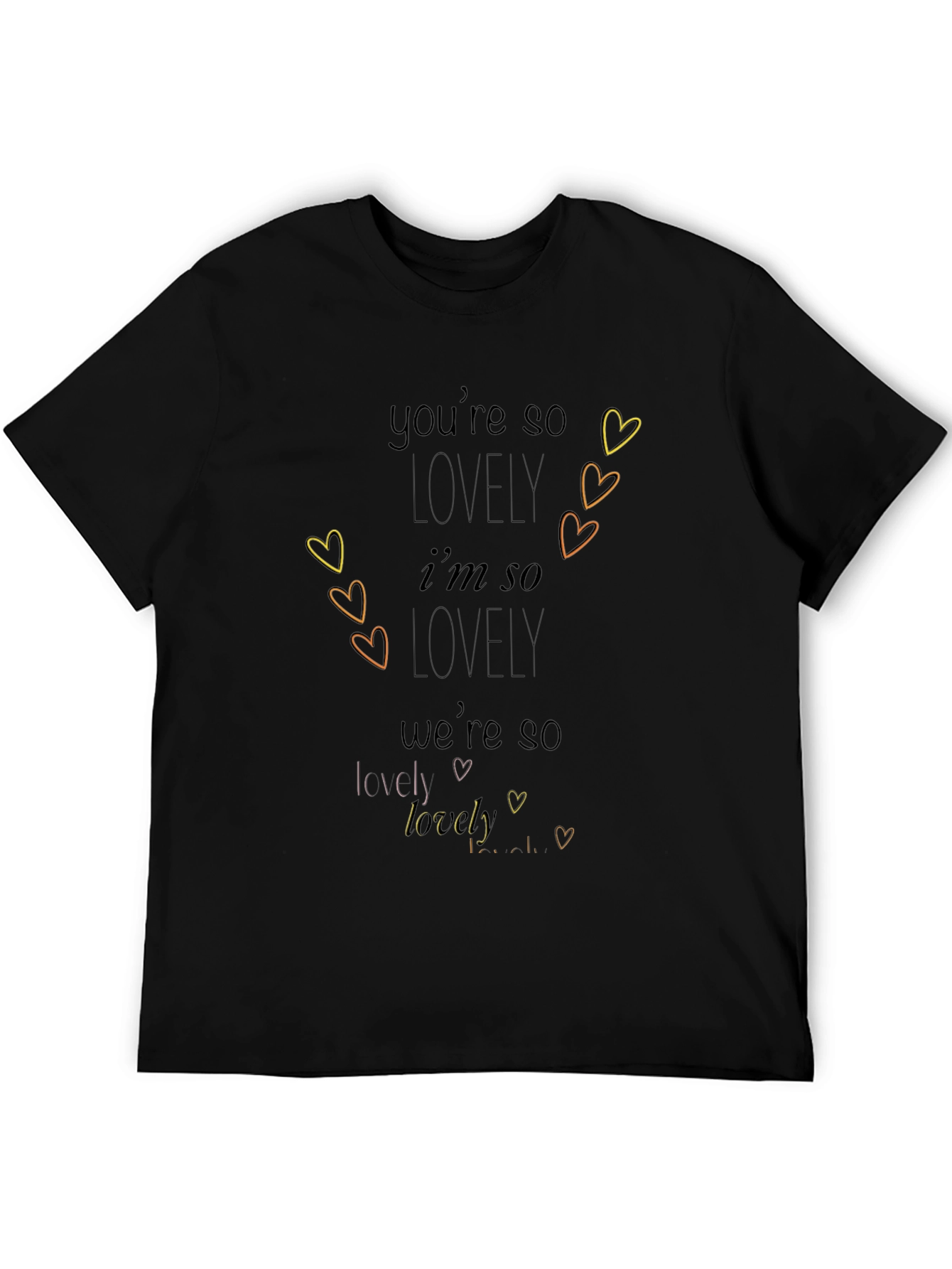 Lovely Graphic Print T-Shirt - Soft & Stylish