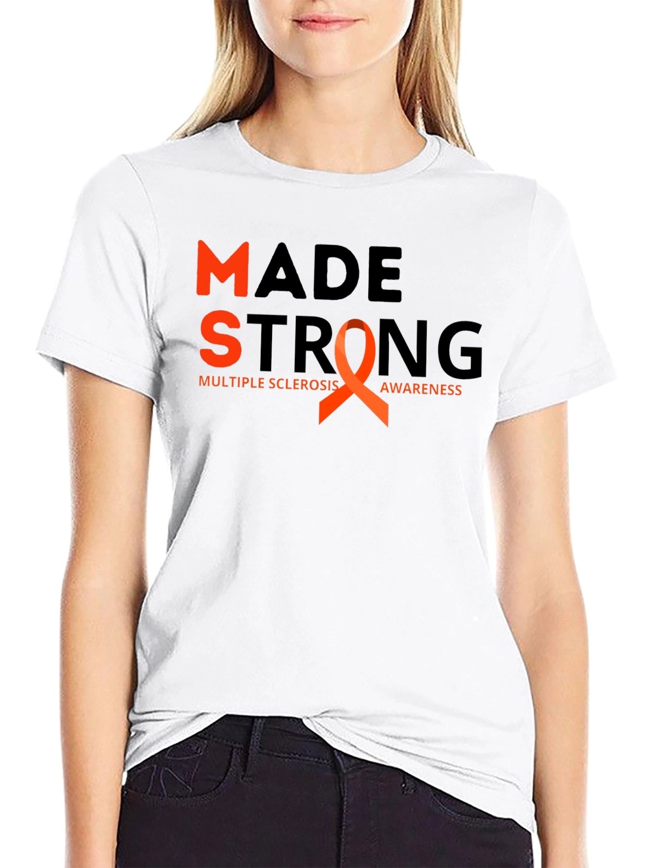 MS Awareness T-Shirt - Made Strong