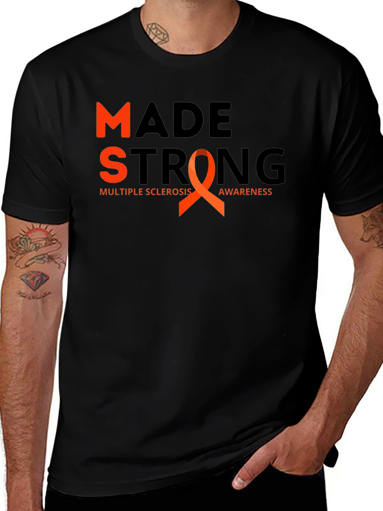 MS Awareness T-Shirt - Made Strong