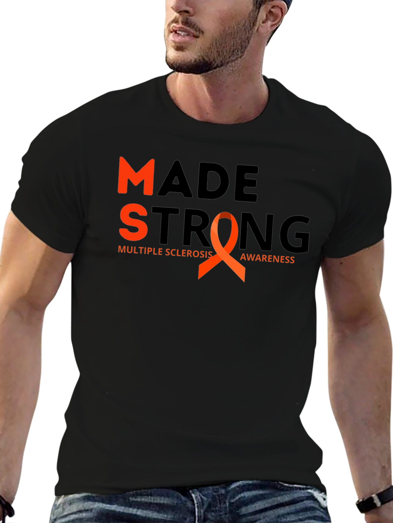 MS Awareness T-Shirt - Made Strong