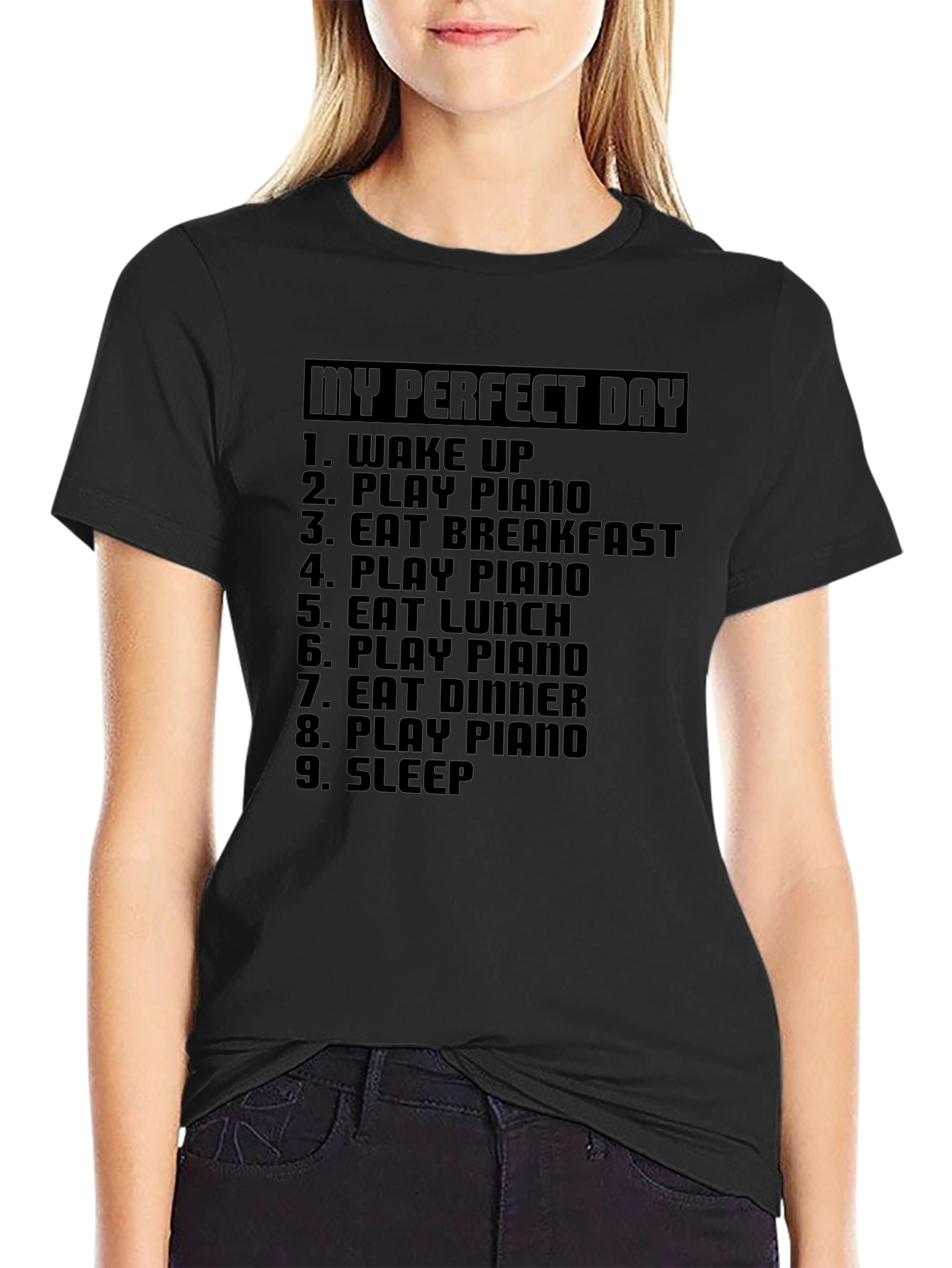 My Perfect Day Piano T-Shirt