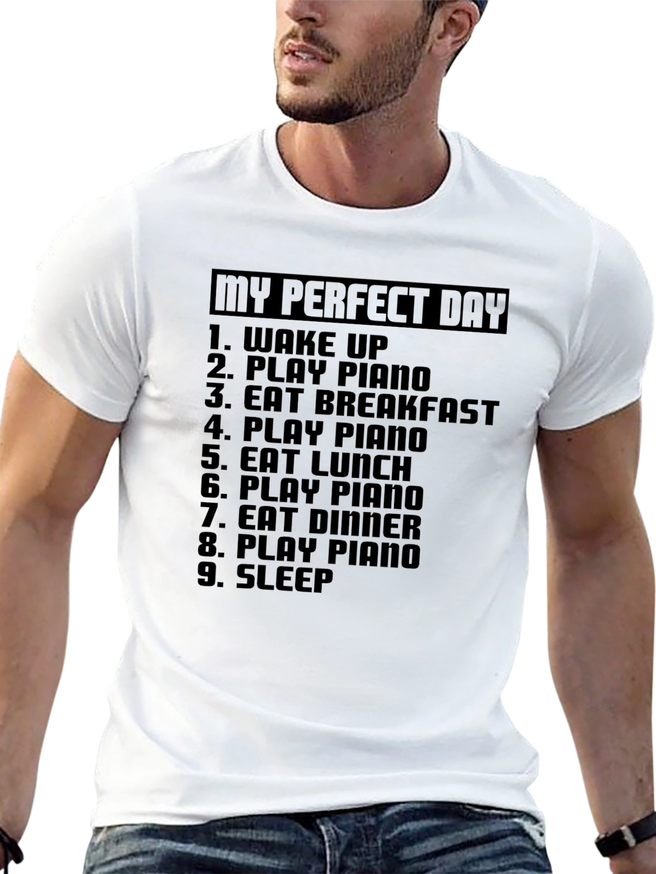 My Perfect Day Piano T-Shirt