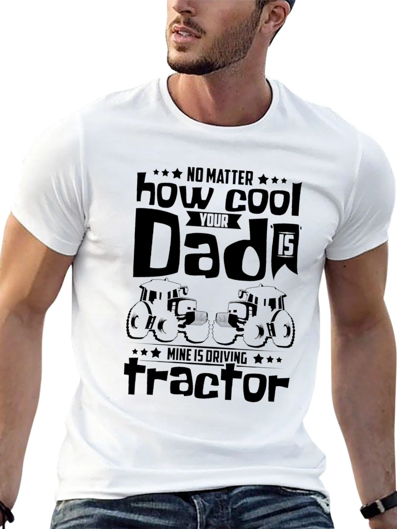 Cool Dad Tractor T-Shirt
