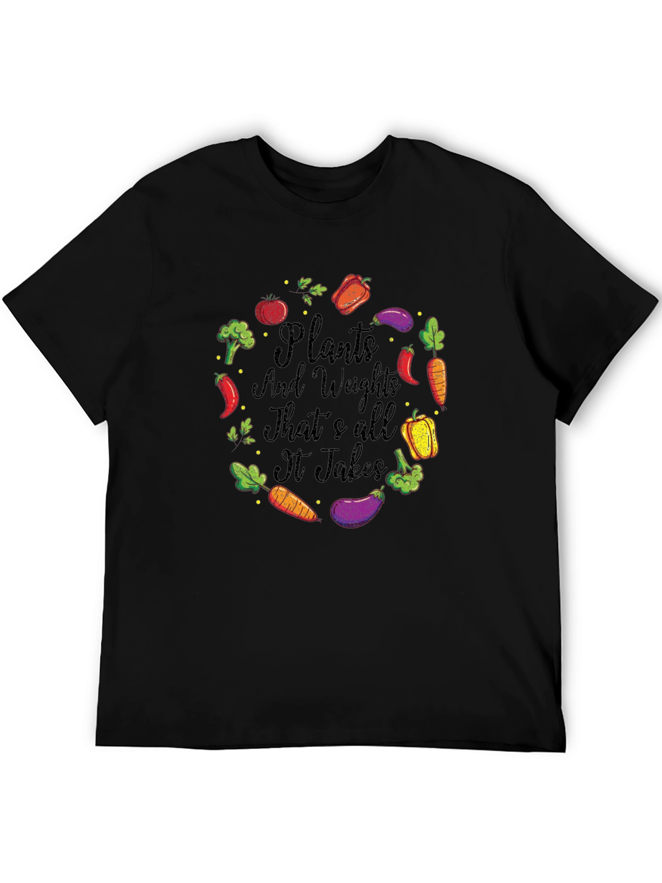 Plants and Weights Graphic Tee