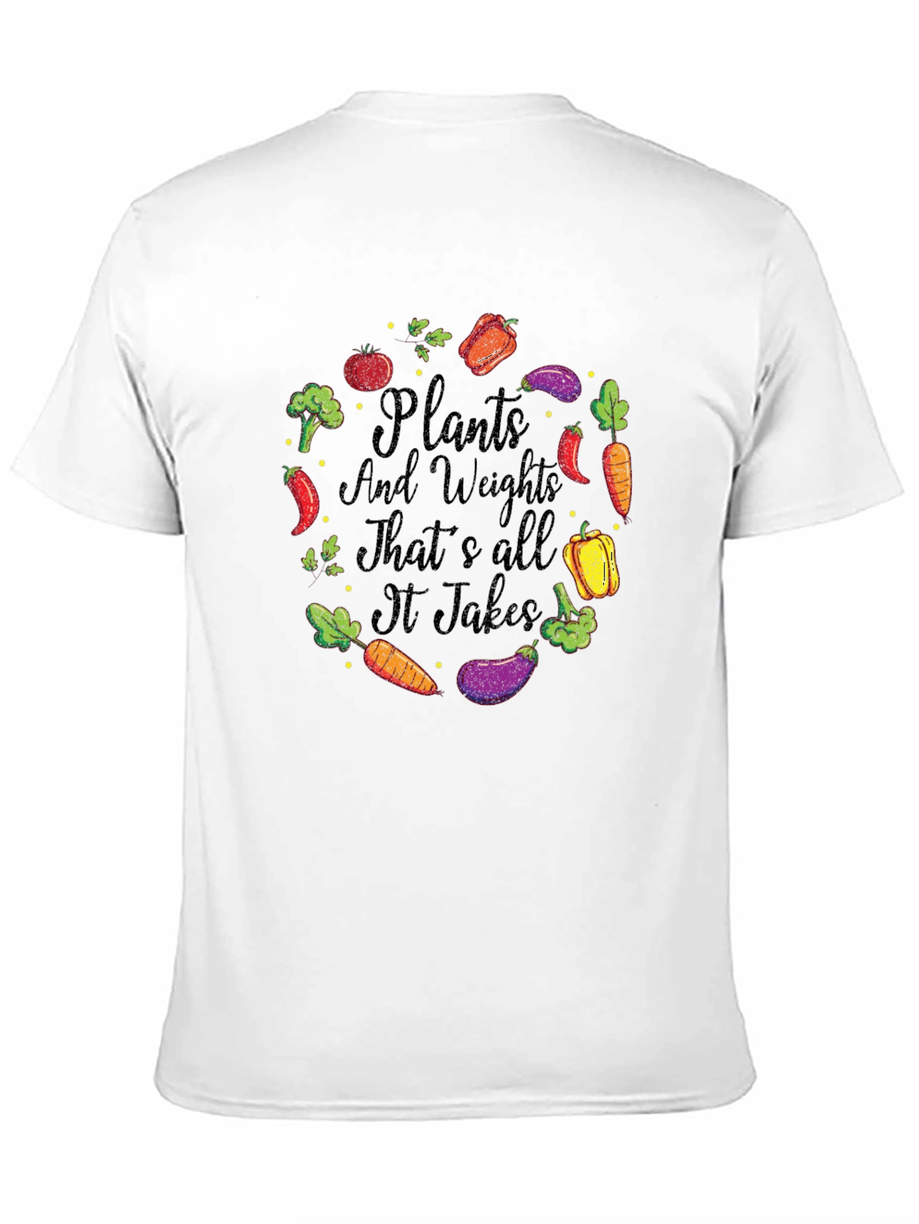Plants and Weights Graphic Tee