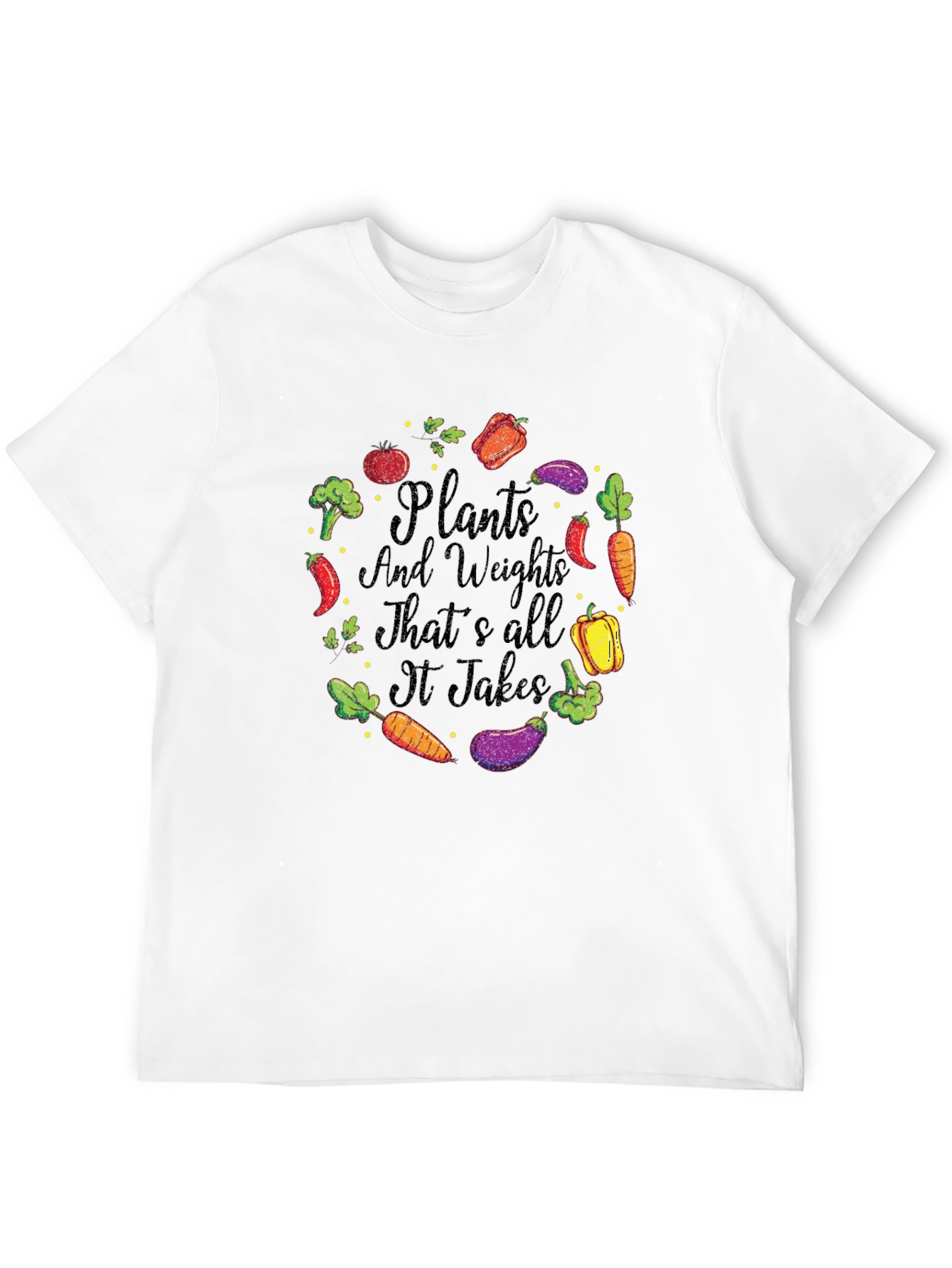 Plants and Weights Graphic Tee