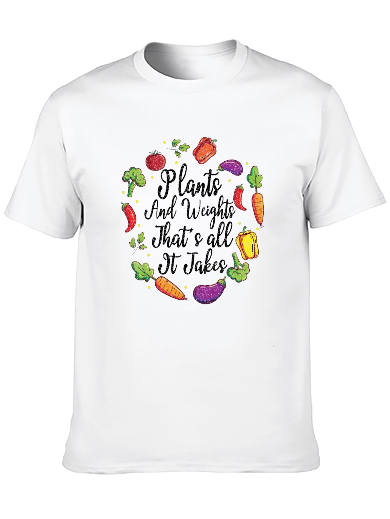 Plants and Weights Graphic Tee