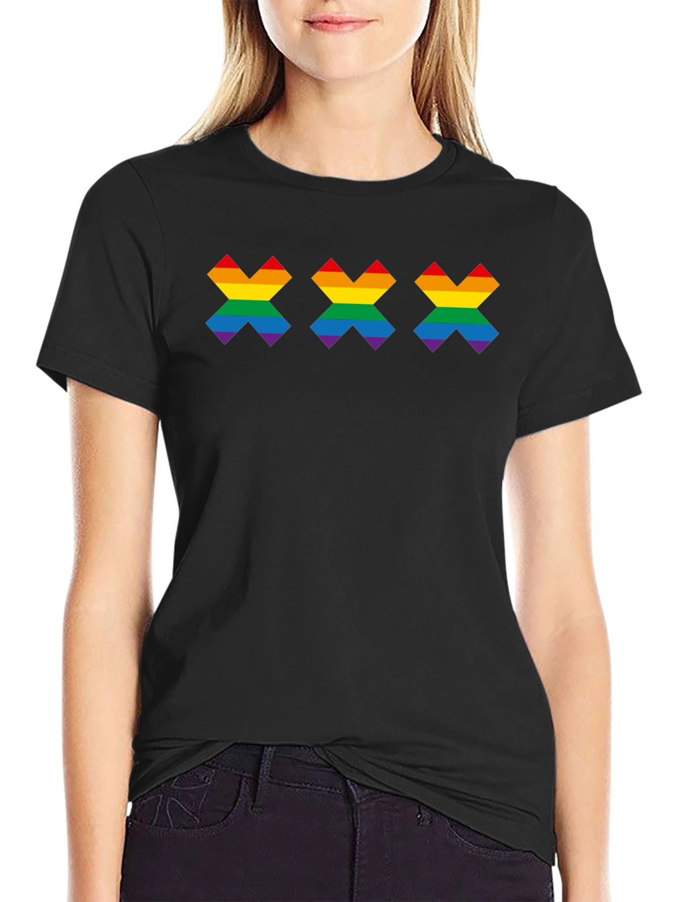 Rainbow XXX T-Shirt - Pride Design
