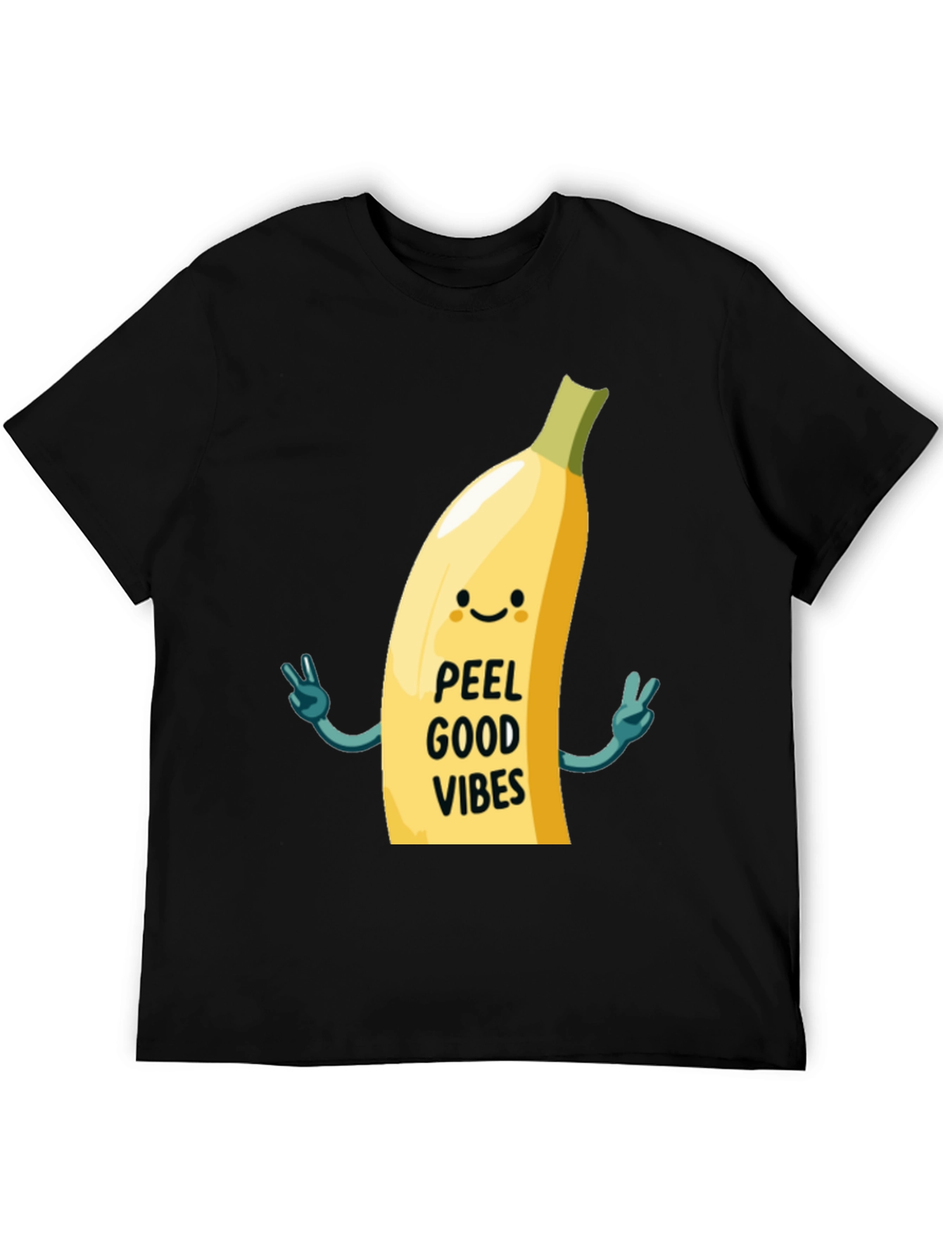 Peel Good Vibes T-Shirt - Funny Banana Graphic Tee