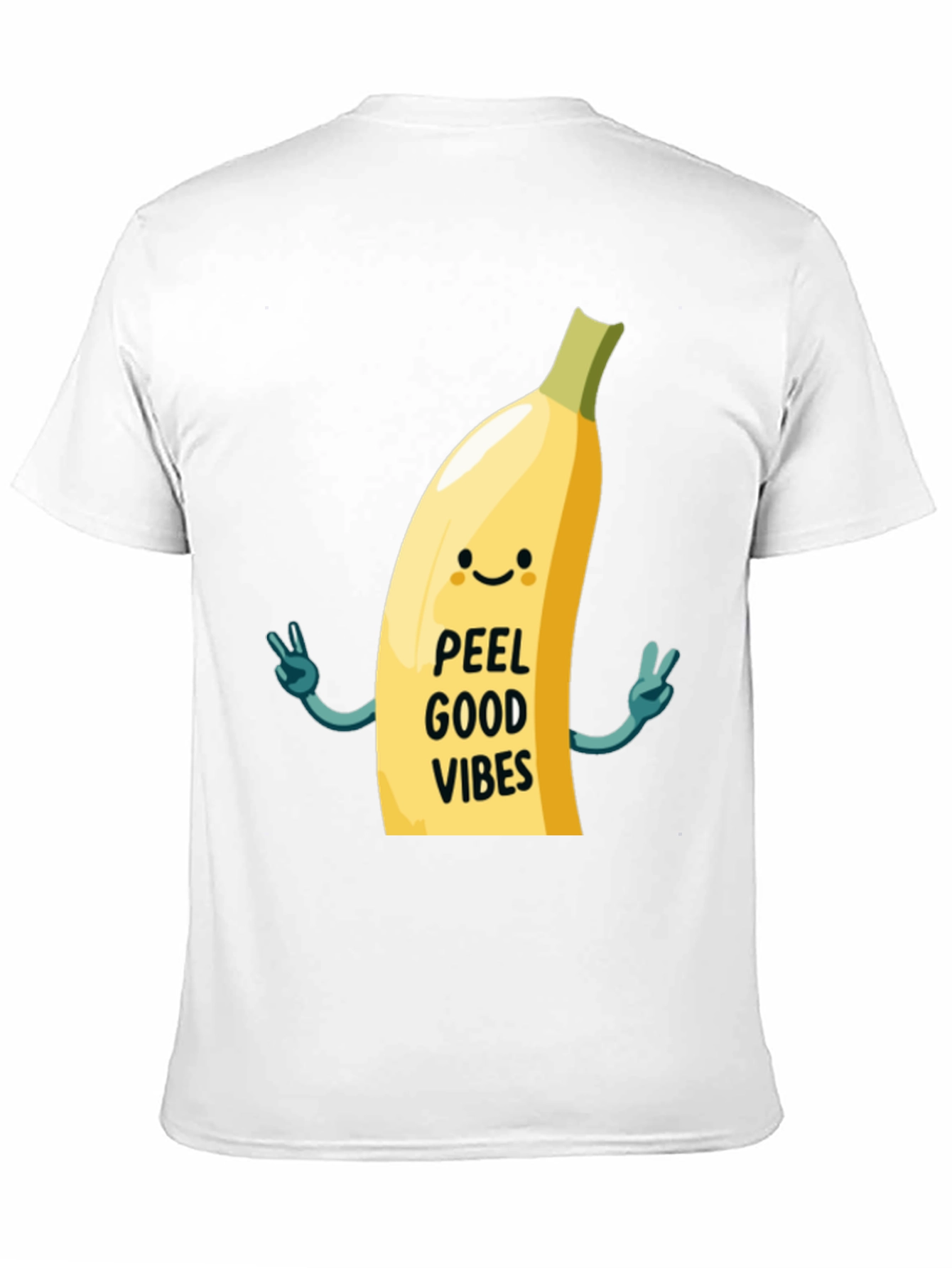 Peel Good Vibes T-Shirt - Funny Banana Graphic Tee