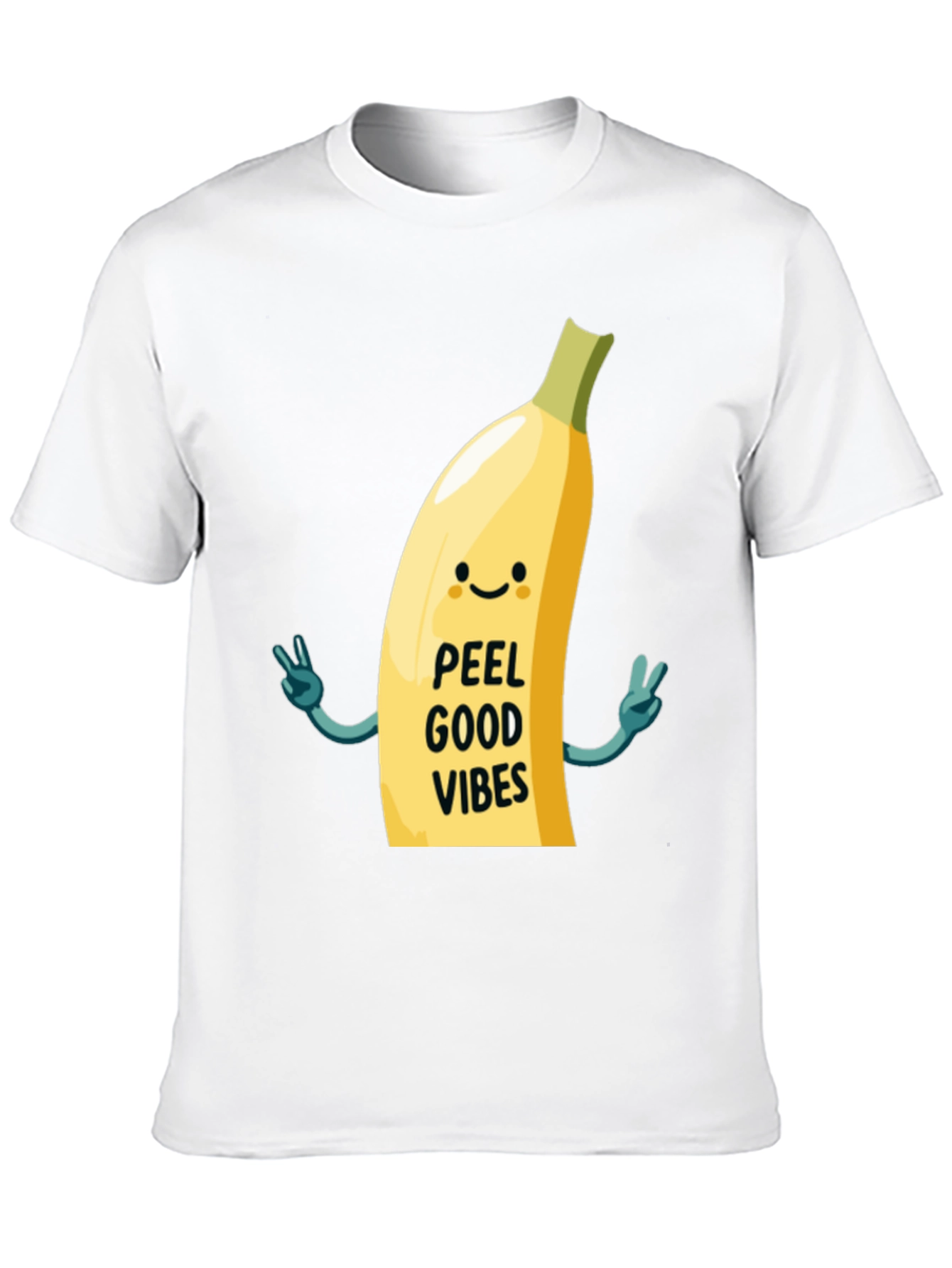 Peel Good Vibes T-Shirt - Funny Banana Graphic Tee