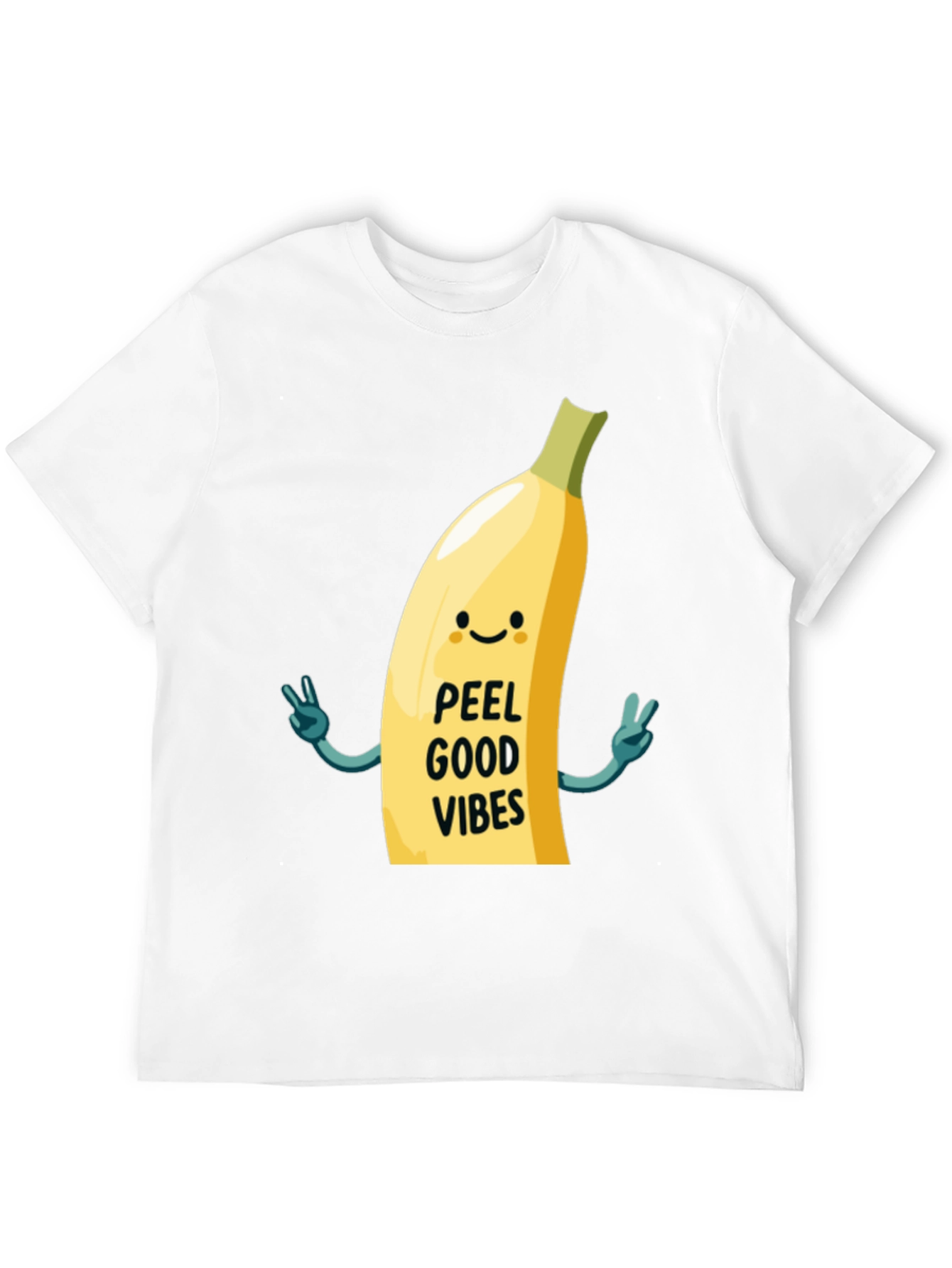 Peel Good Vibes T-Shirt - Funny Banana Graphic Tee