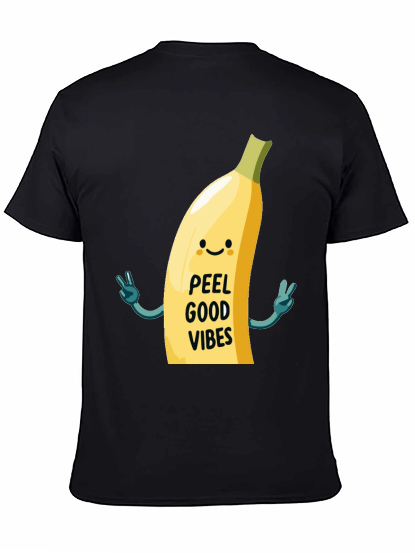 Peel Good Vibes T-Shirt - Funny Banana Graphic Tee