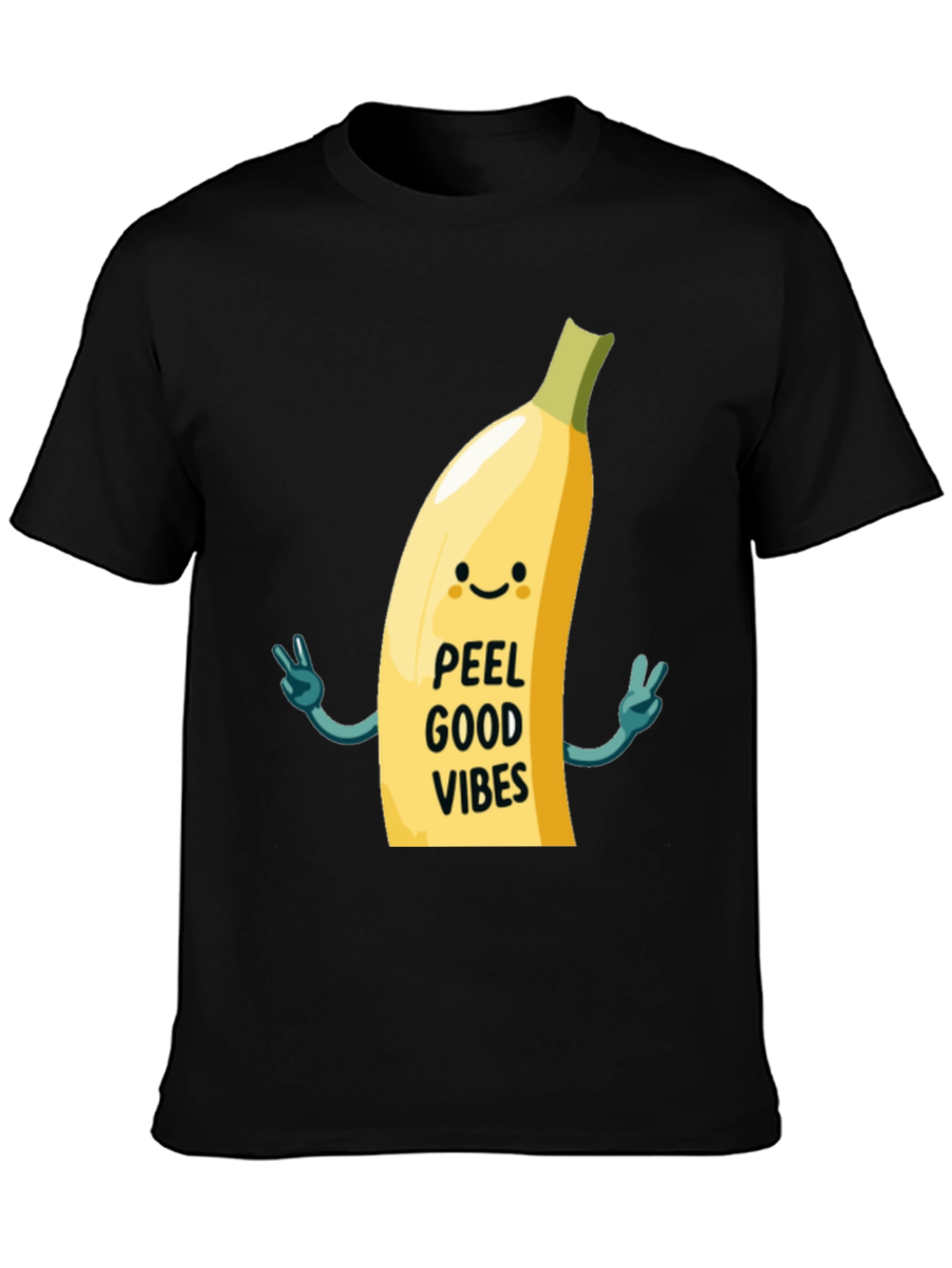 Peel Good Vibes T-Shirt - Funny Banana Graphic Tee