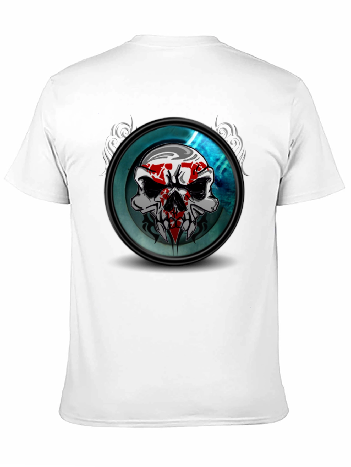 Skull Graphic Print T-Shirt