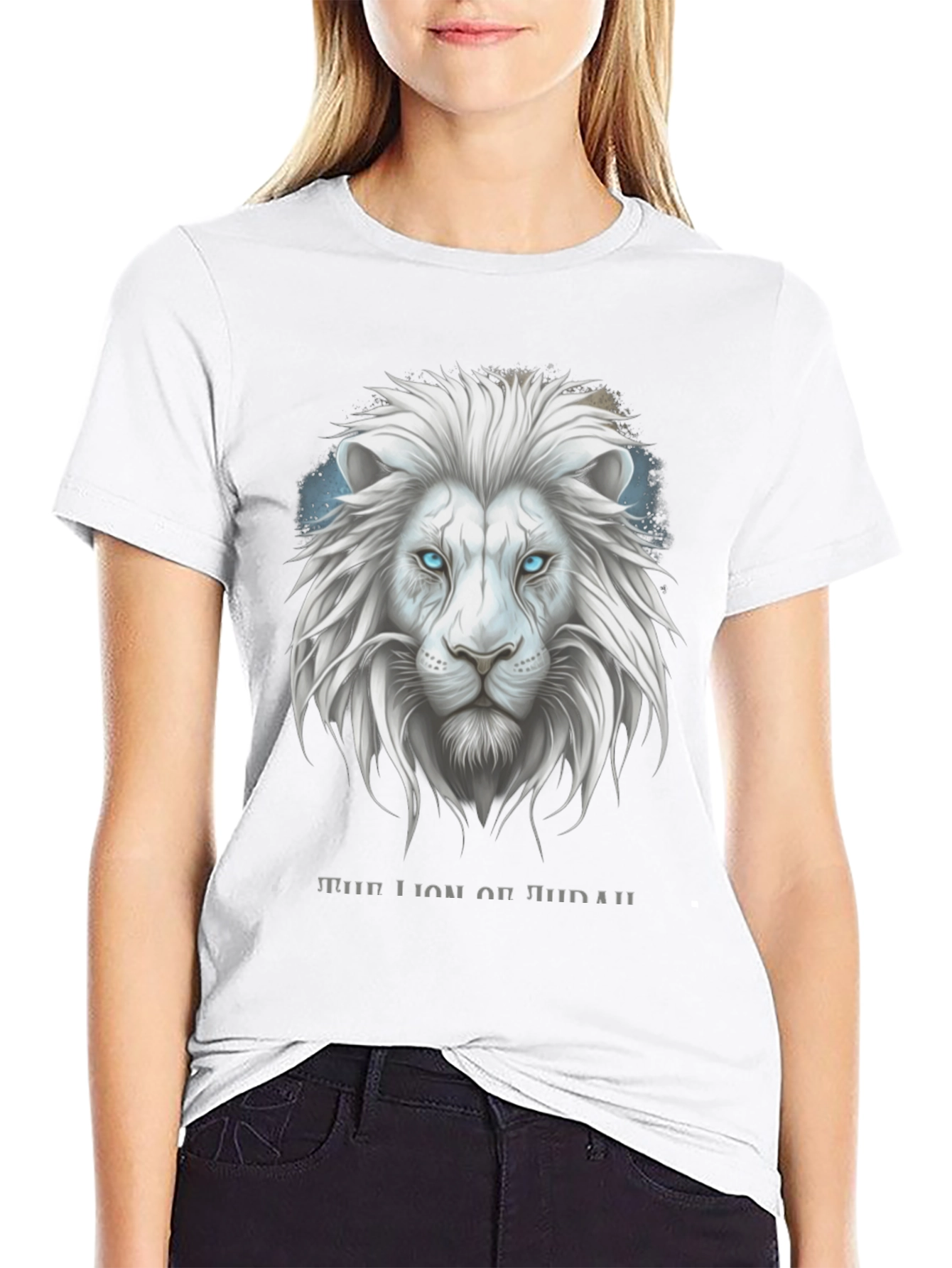 Lion of Judah Graphic Tee - Black T-Shirt