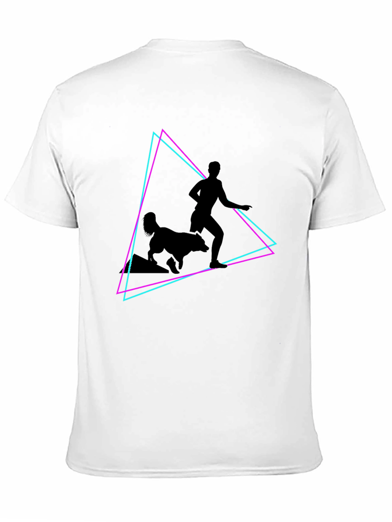 Retro Runner Black T-Shirt