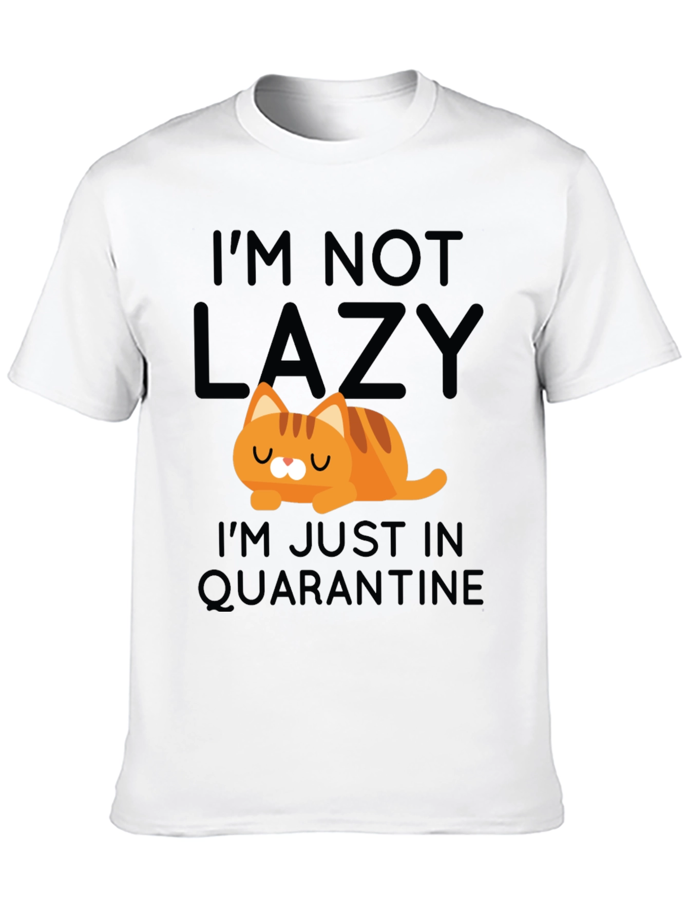 Funny Cat Quarantine T-Shirt