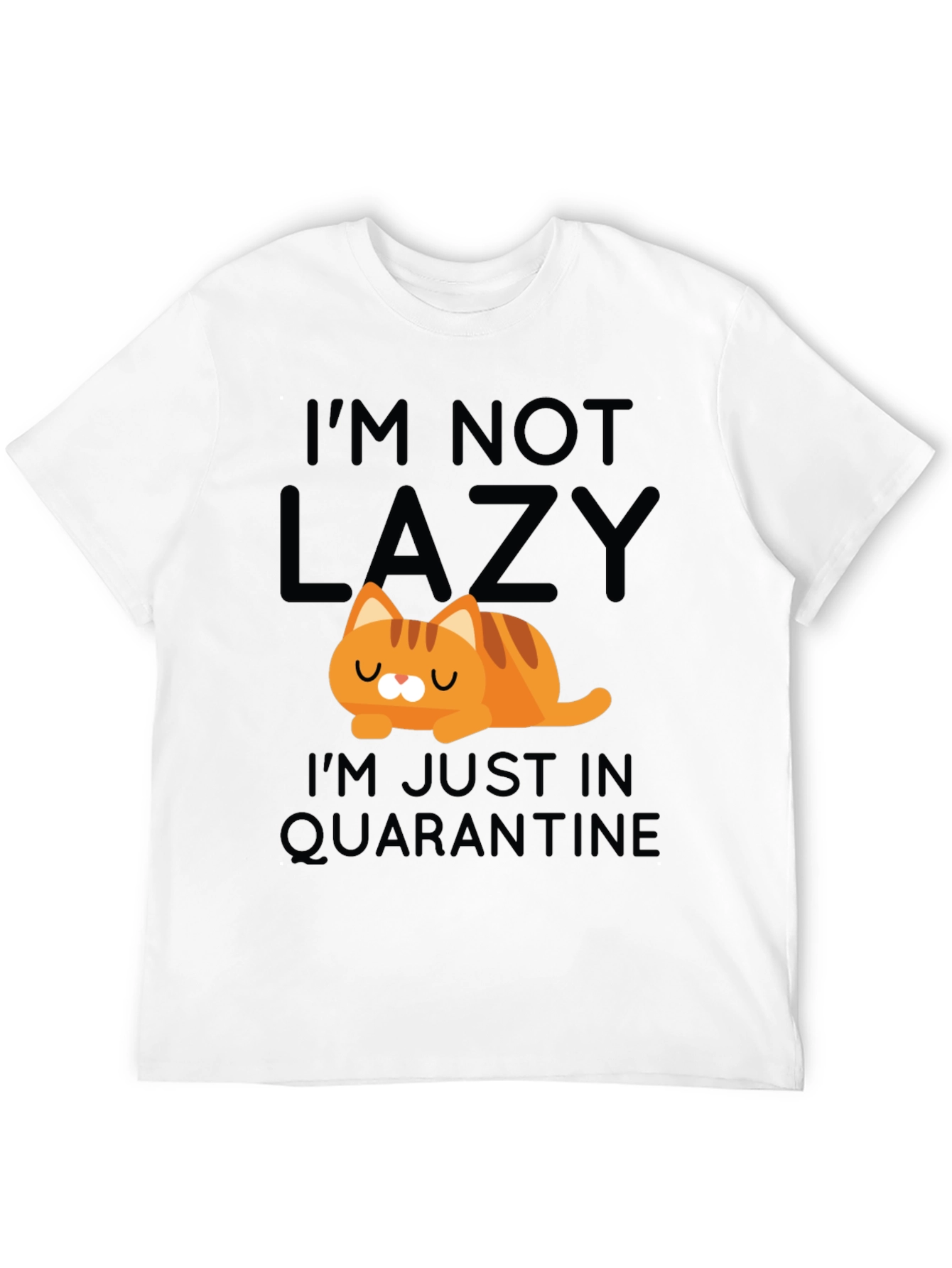 Funny Cat Quarantine T-Shirt