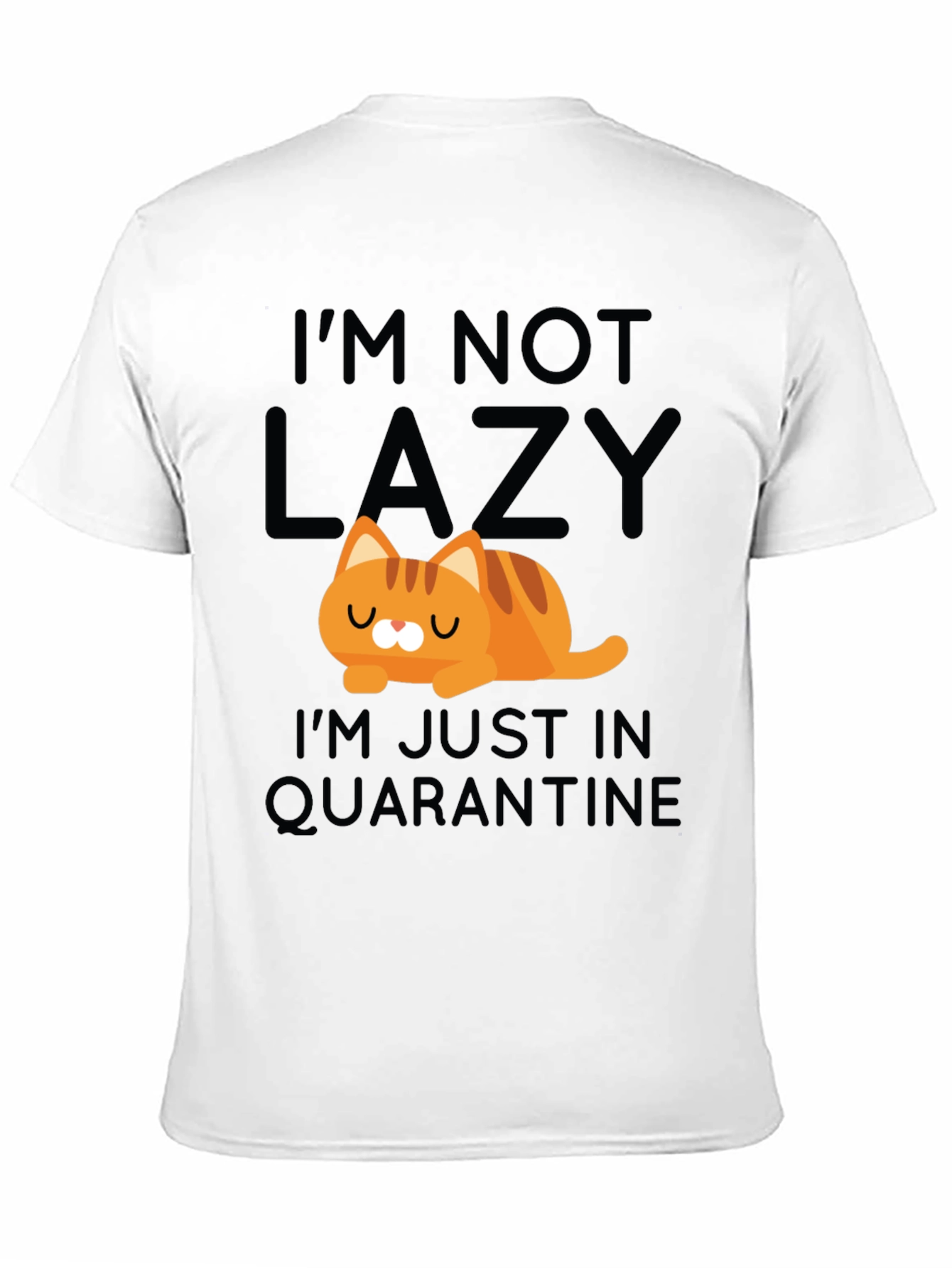 Funny Cat Quarantine T-Shirt