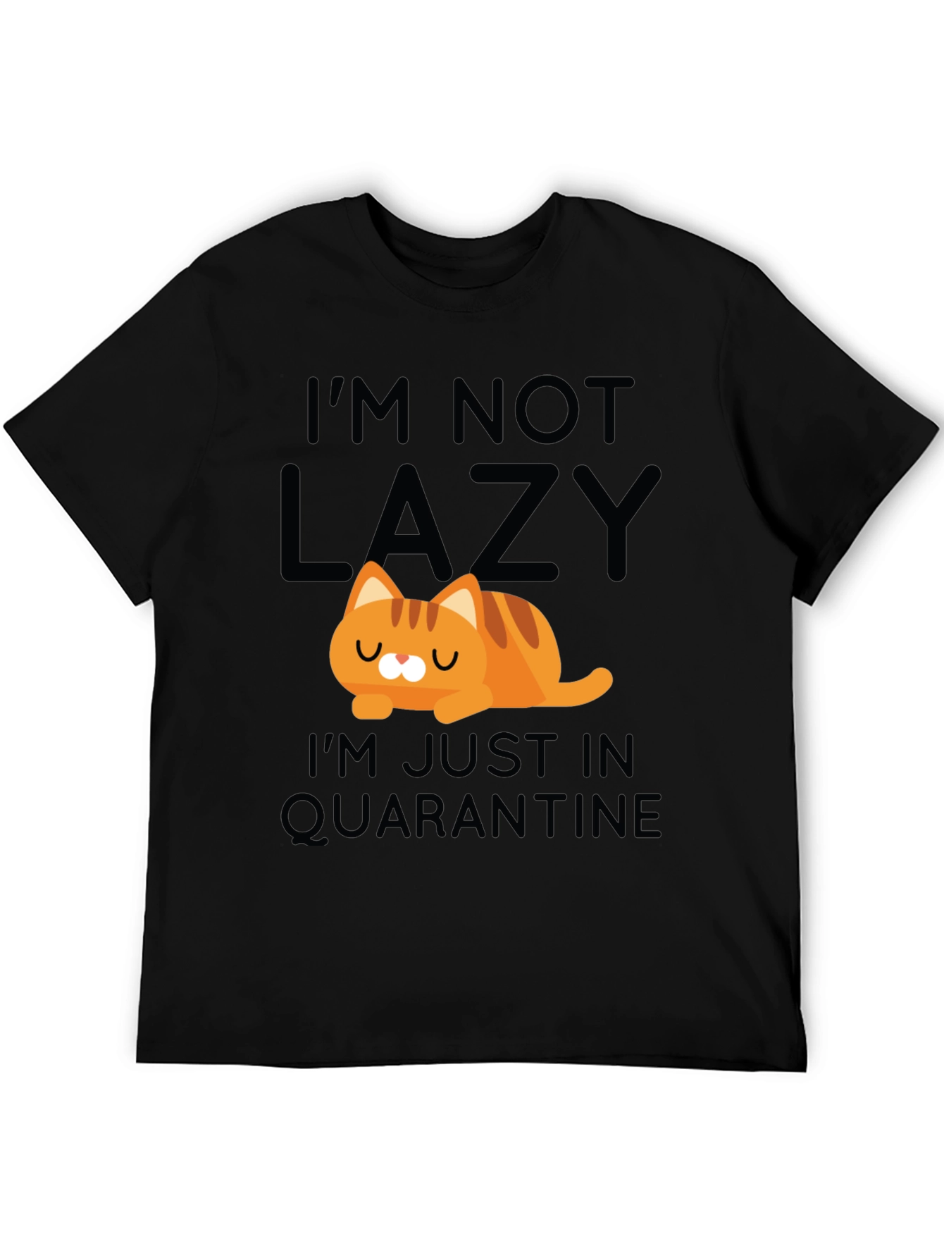 Funny Cat Quarantine T-Shirt