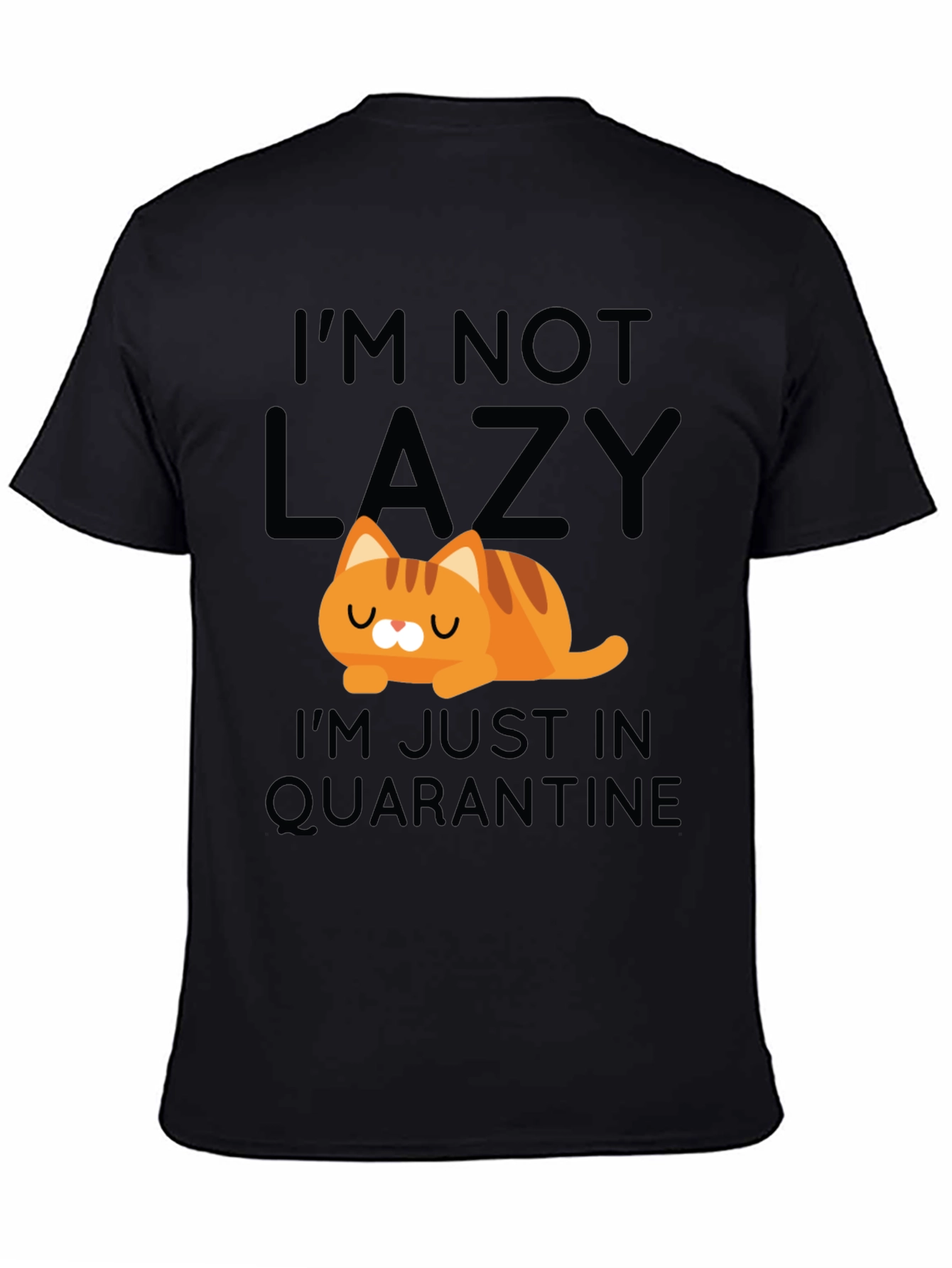 Funny Cat Quarantine T-Shirt