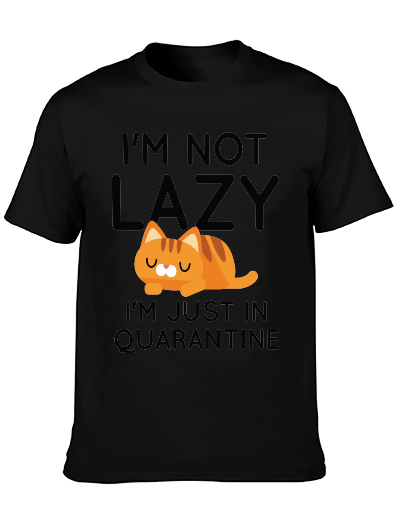 Funny Cat Quarantine T-Shirt