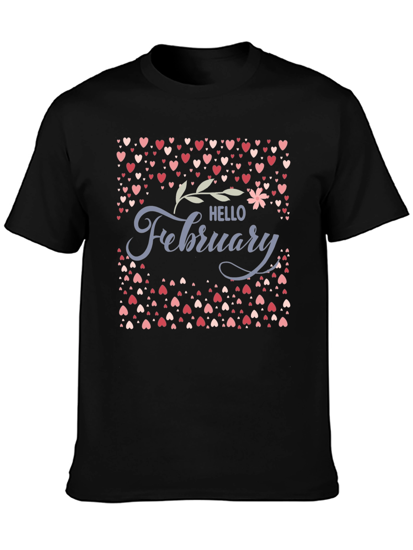 Hello February Heart T-Shirt