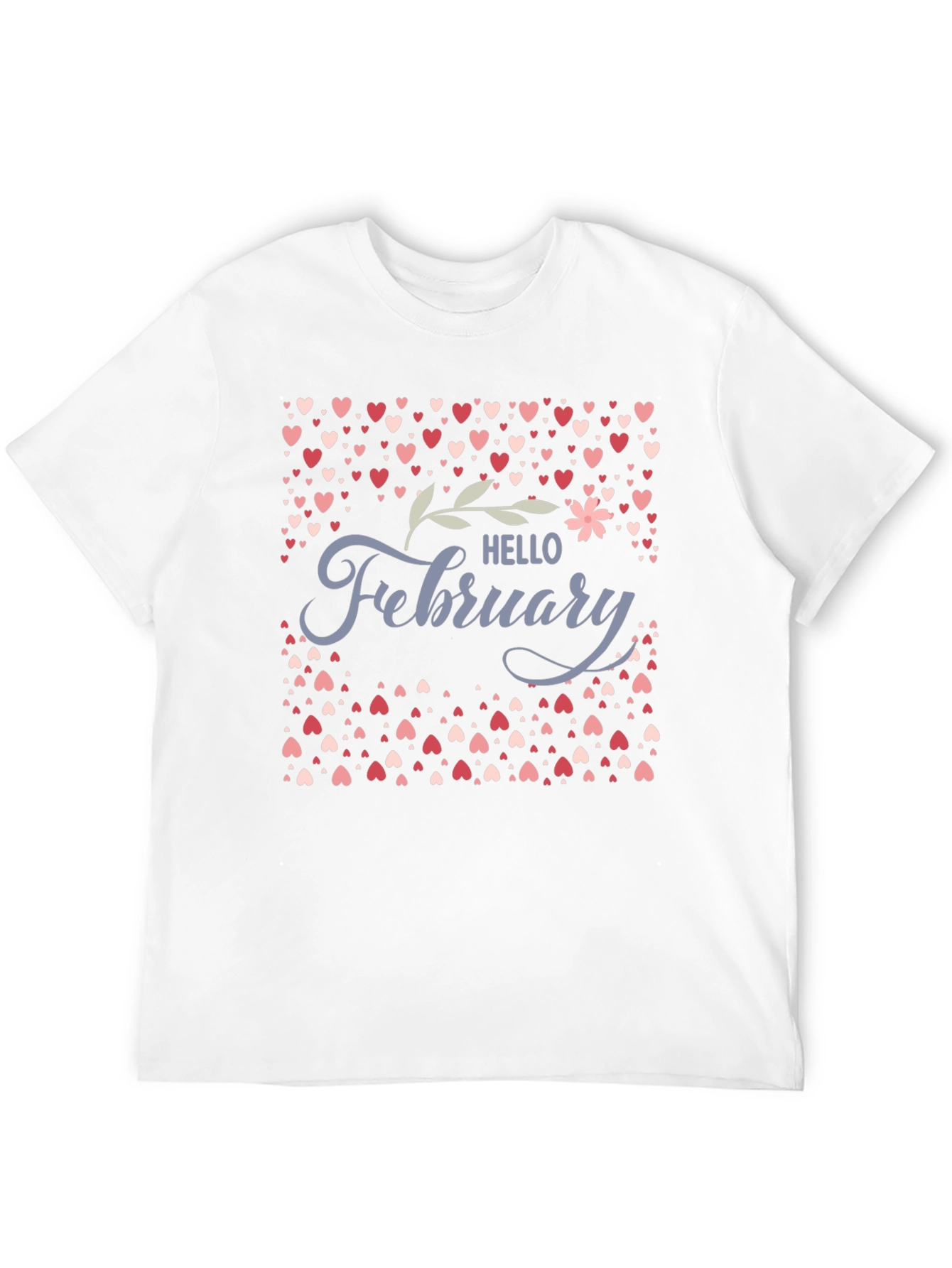 Hello February Heart T-Shirt