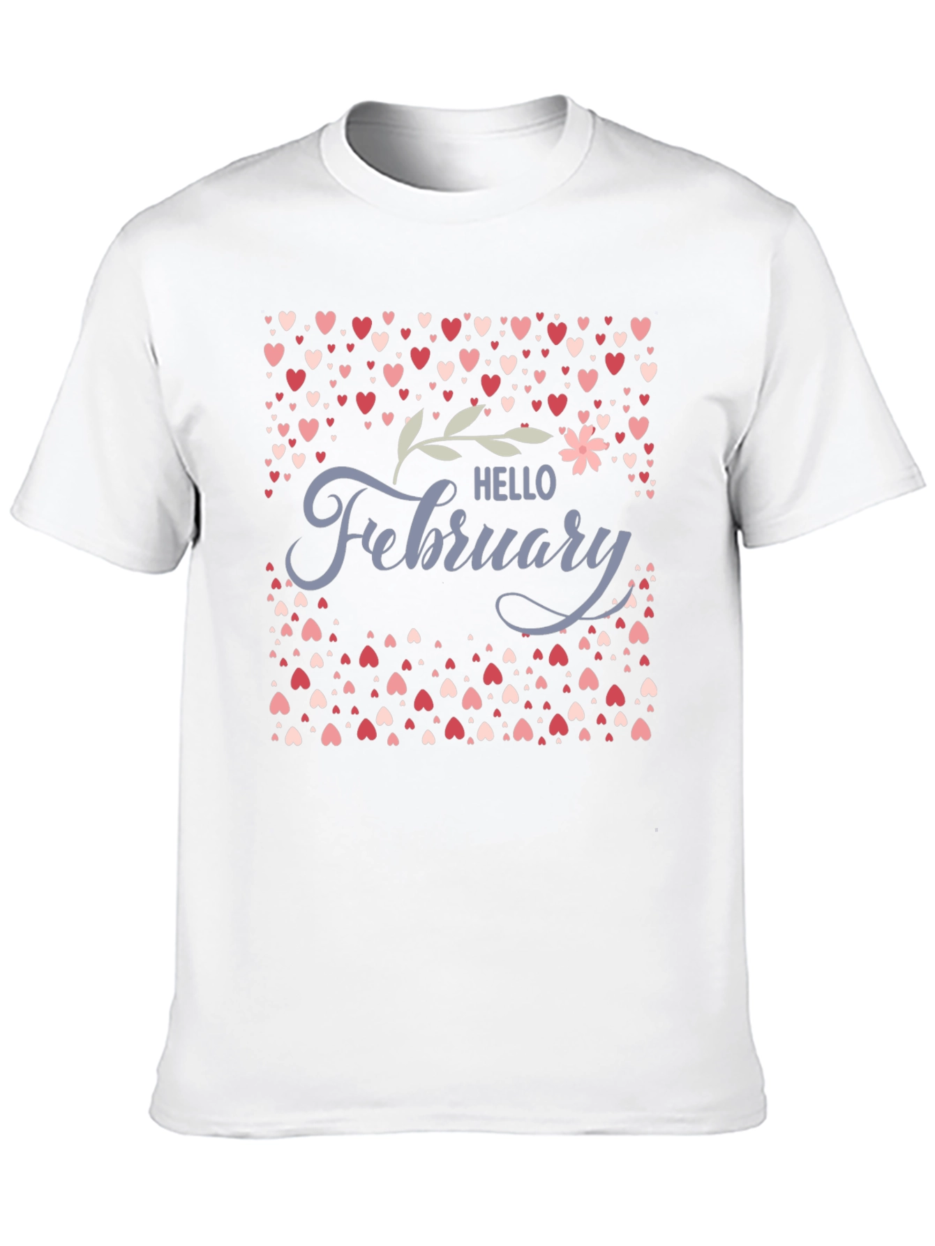 Hello February Heart T-Shirt