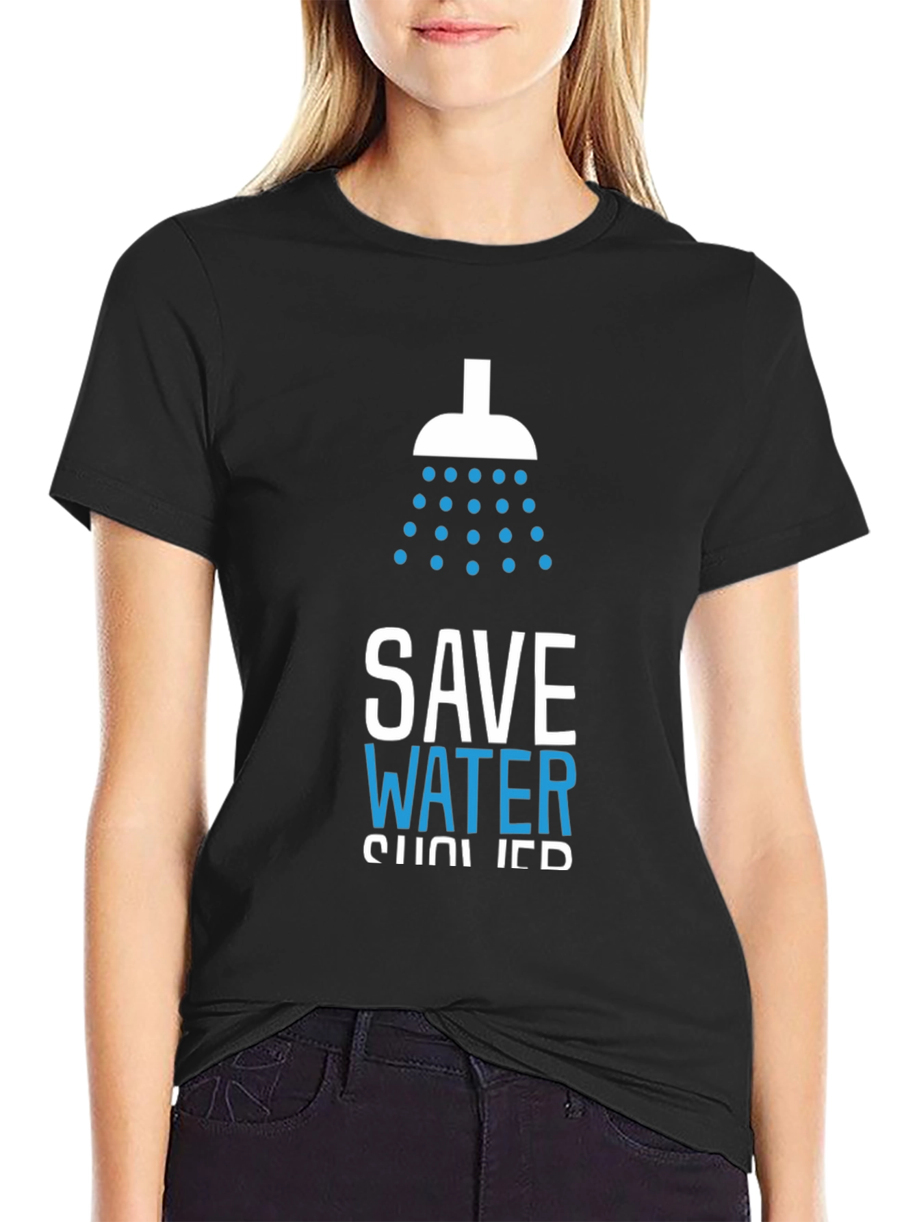 Save Water Shower Graphic Tee