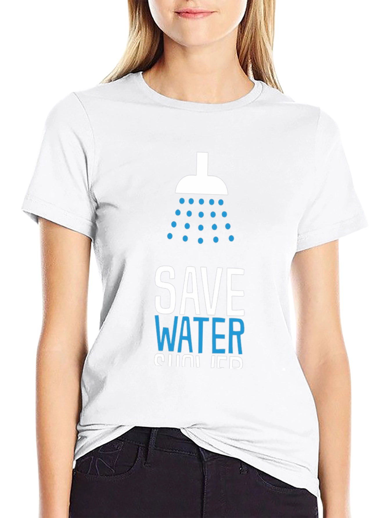 Save Water Shower Graphic Tee