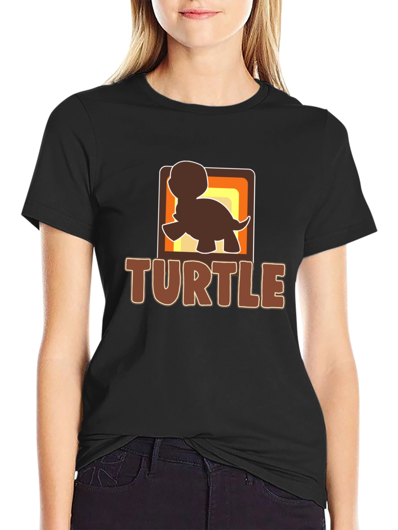 Retro Turtle Graphic T-Shirt