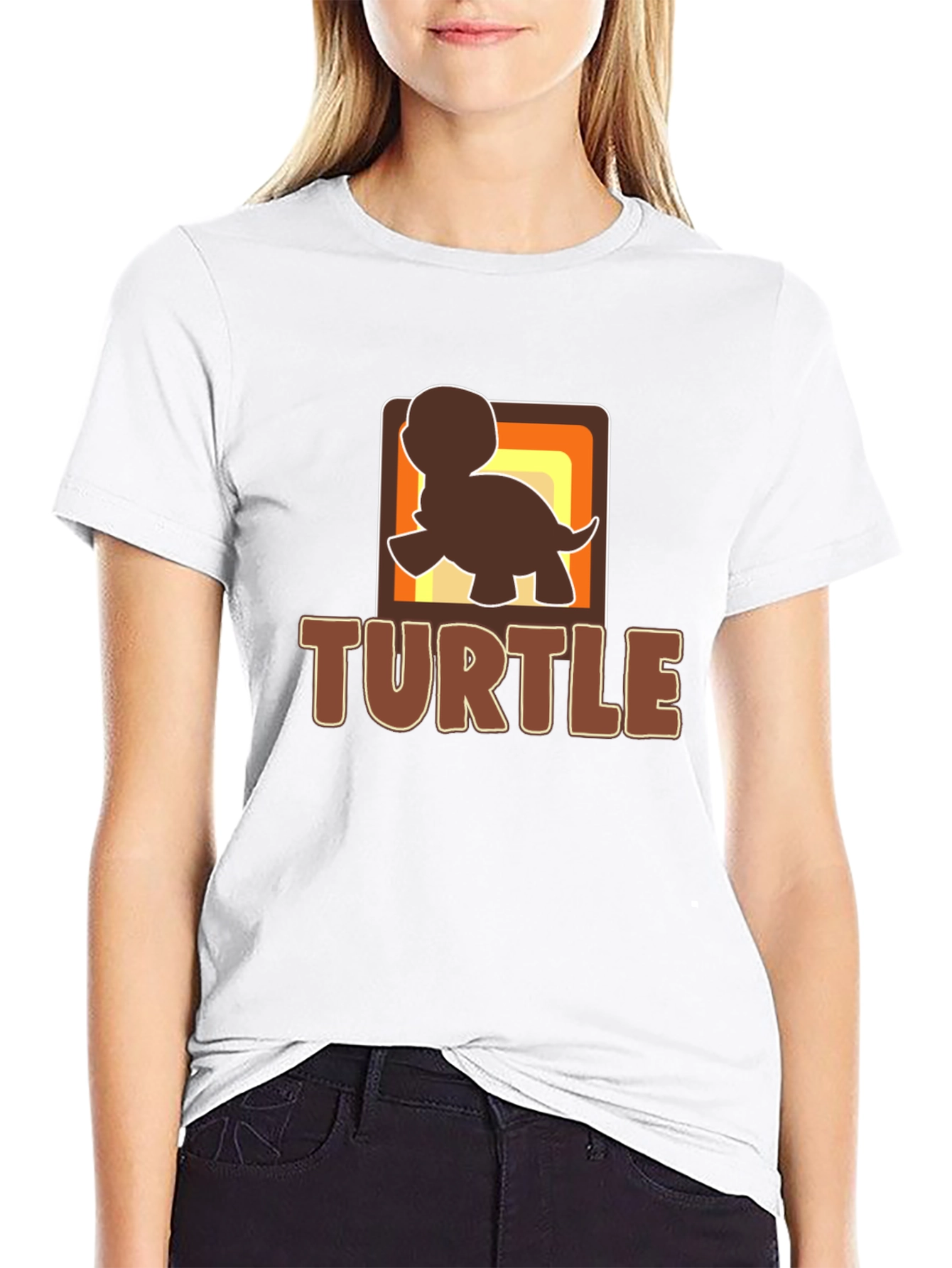 Retro Turtle Graphic T-Shirt
