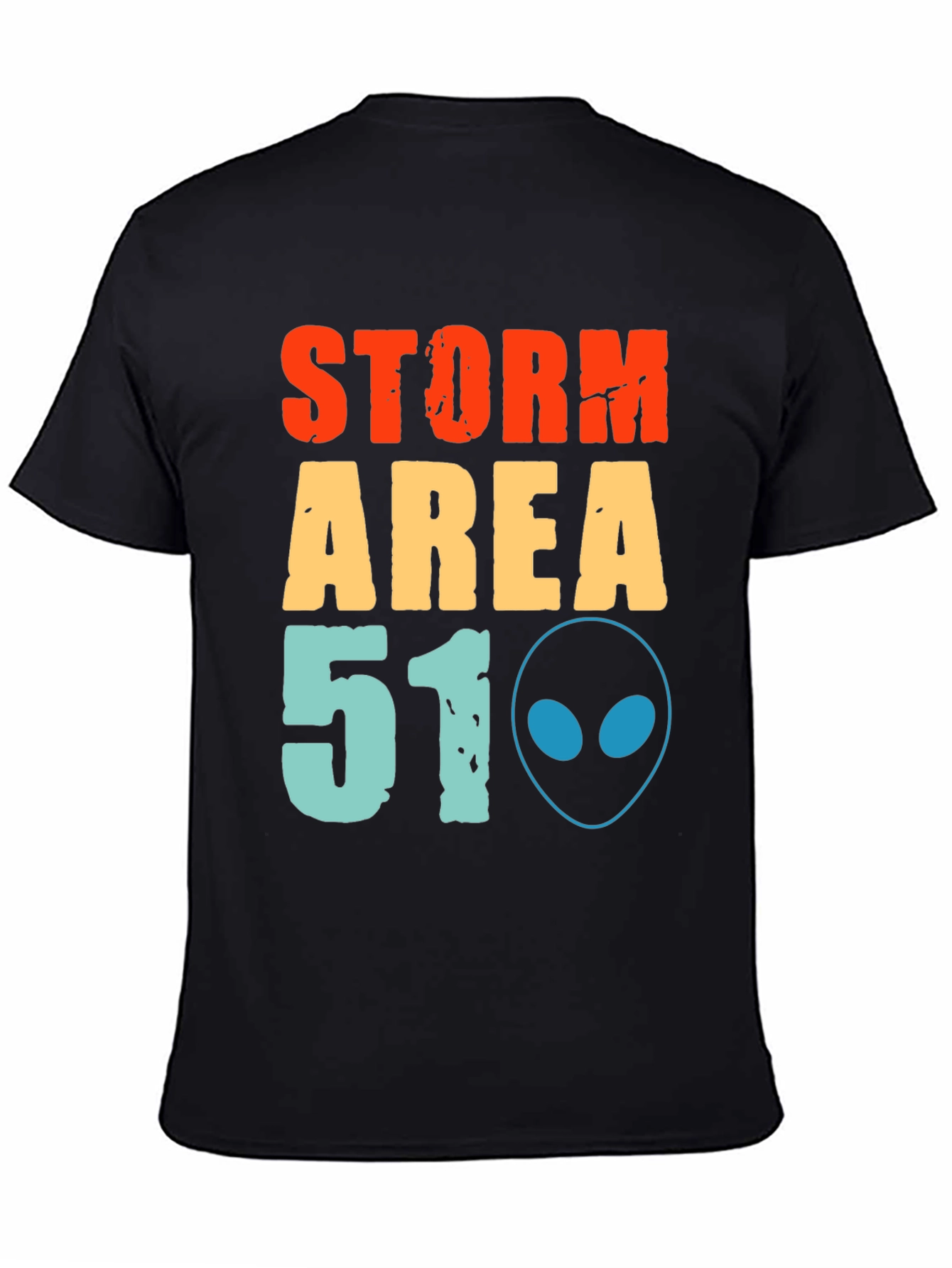 Storm Area 51 T-Shirt Alien Graphic Tee