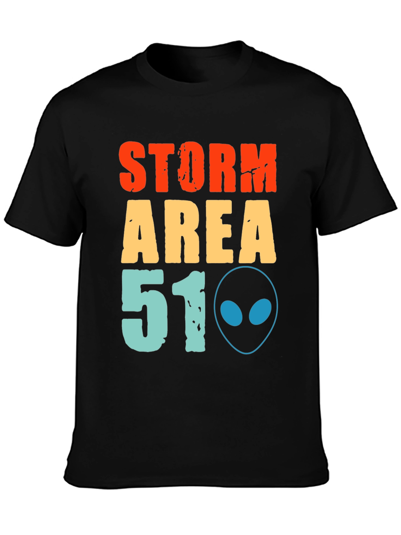 Storm Area 51 T-Shirt Alien Graphic Tee