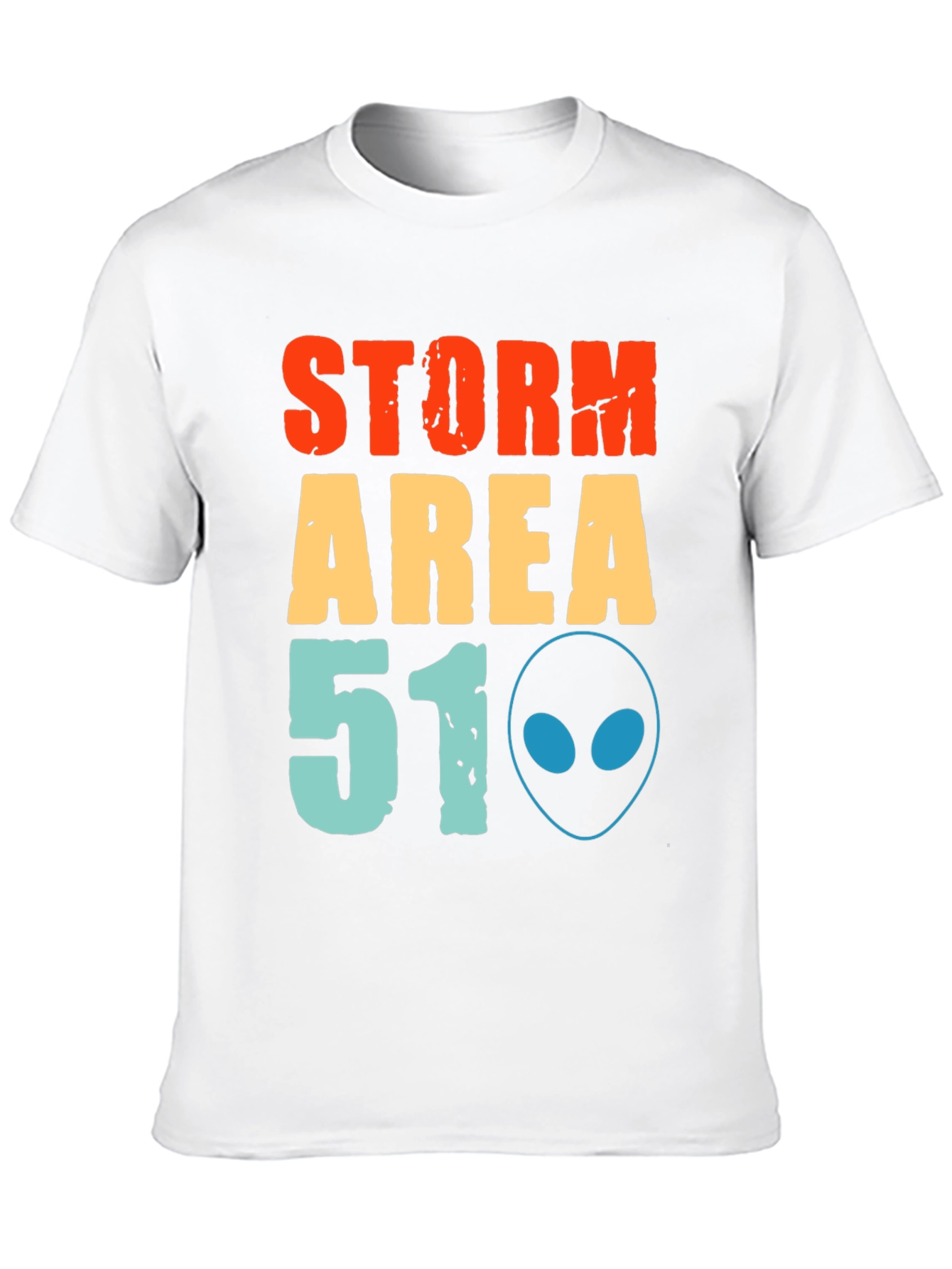 Storm Area 51 T-Shirt Alien Graphic Tee
