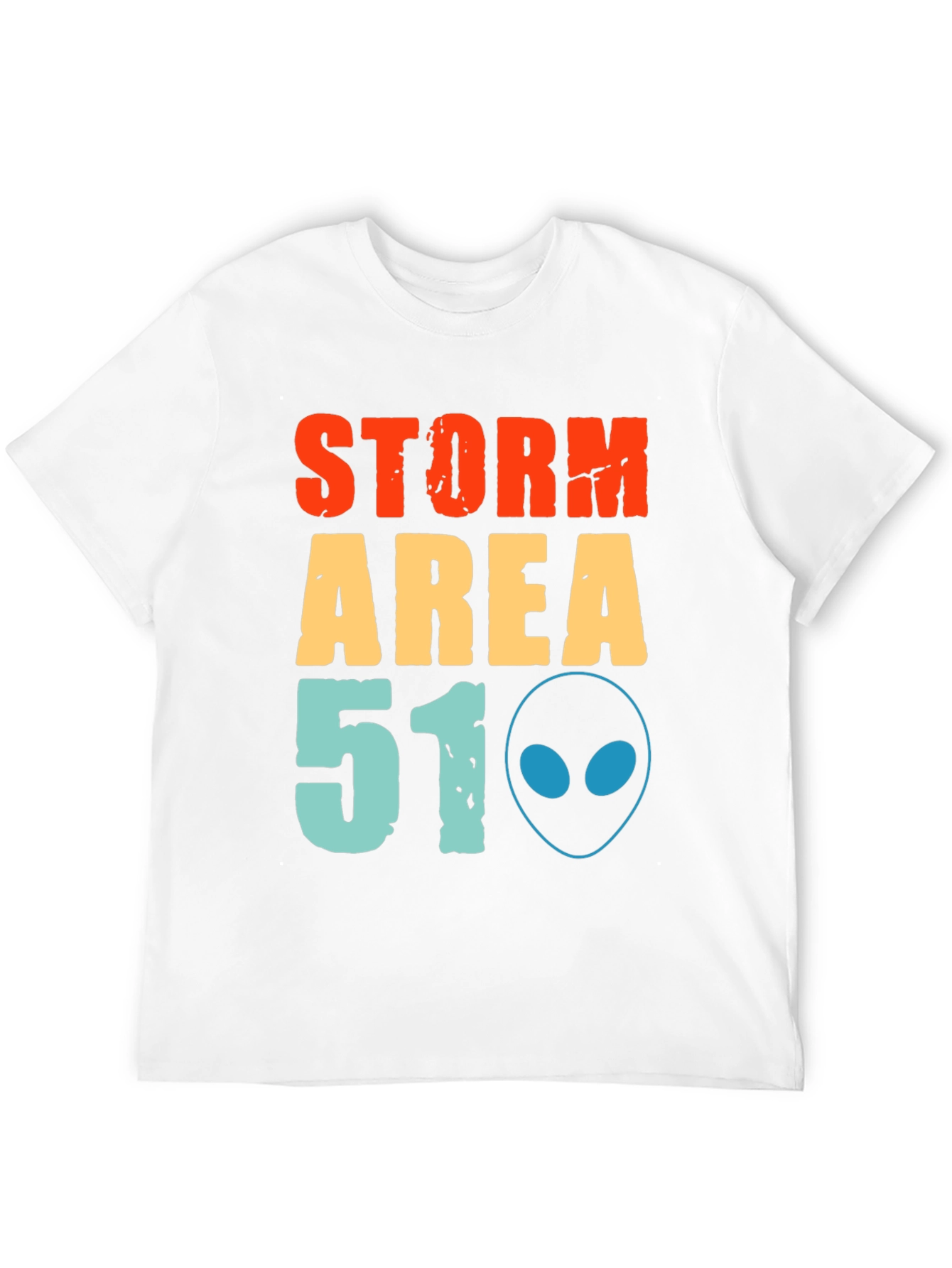 Storm Area 51 T-Shirt Alien Graphic Tee