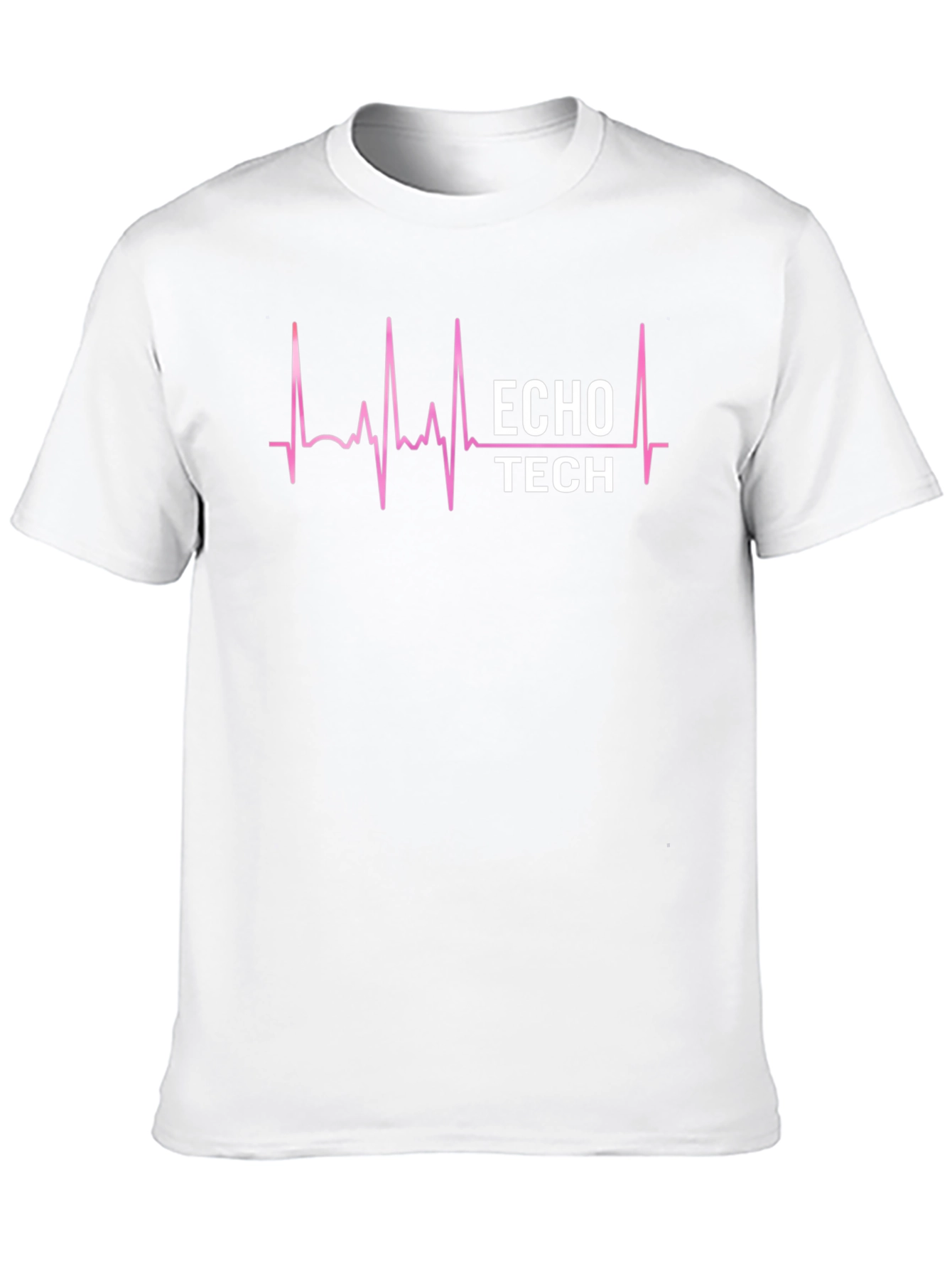 ECHO TECH Heartbeat T-Shirt - Medical Technician Tee