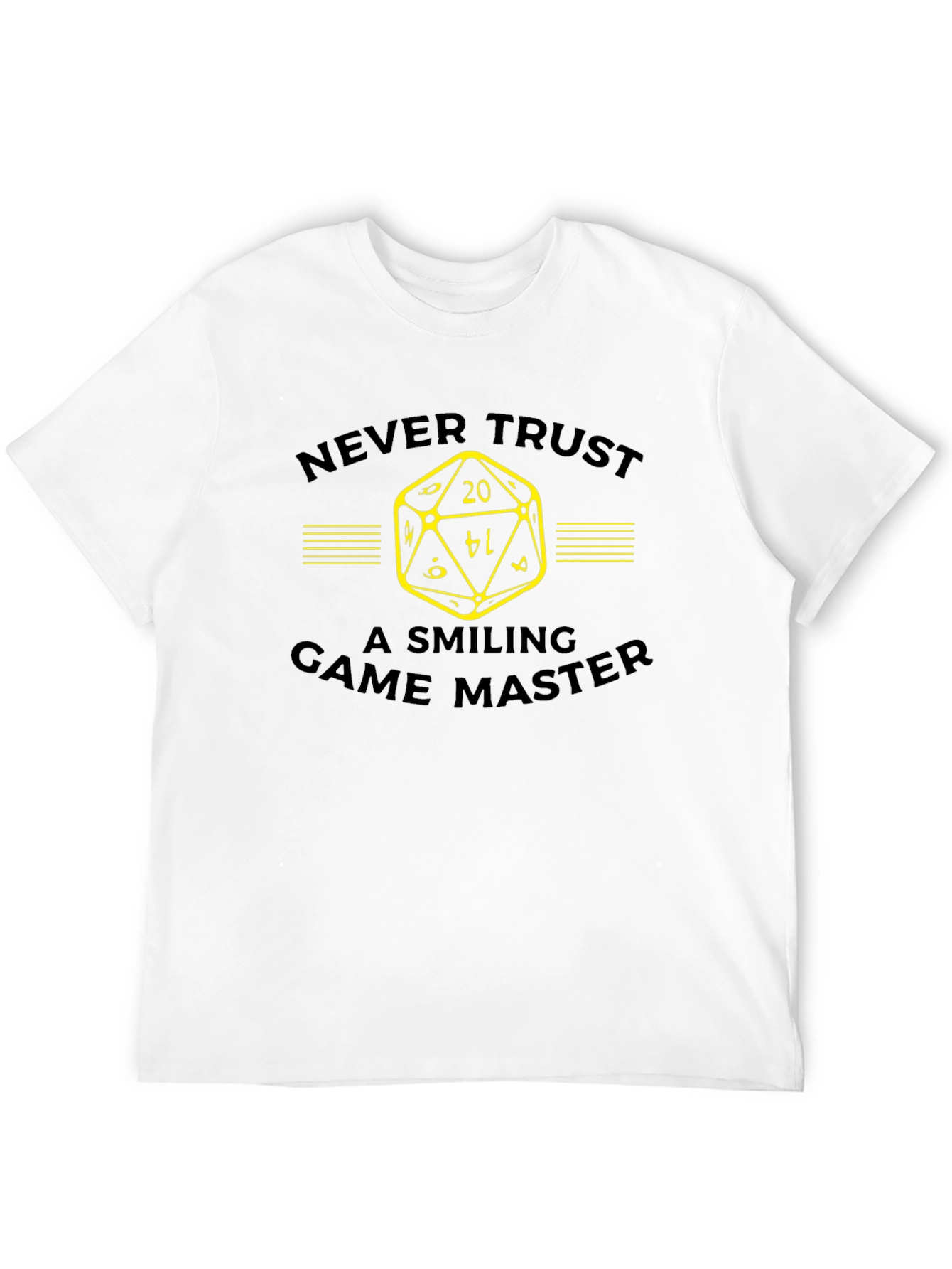 Never Trust Smiling Game Master T-Shirt