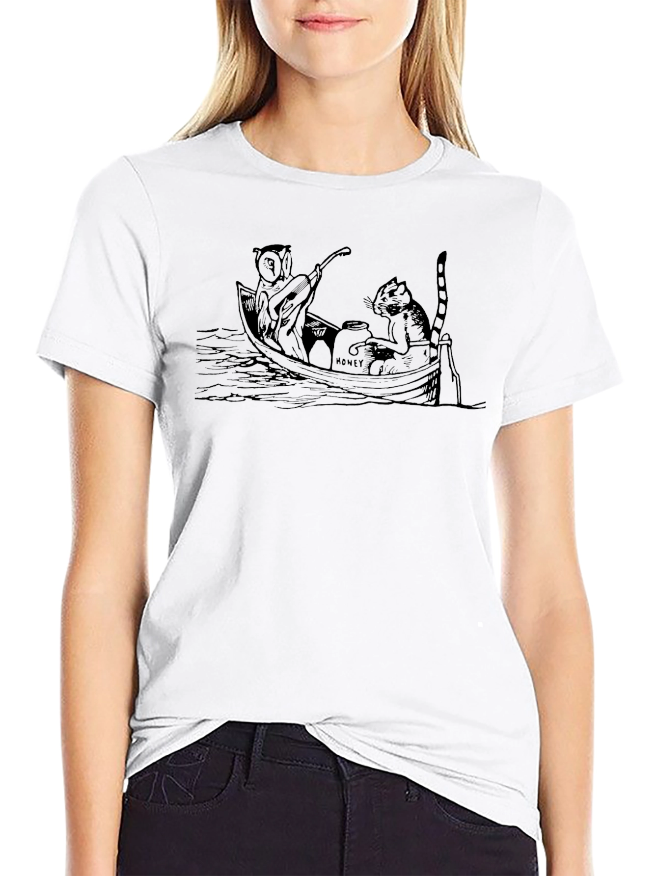 Owl and Pussycat Boating T-Shirt