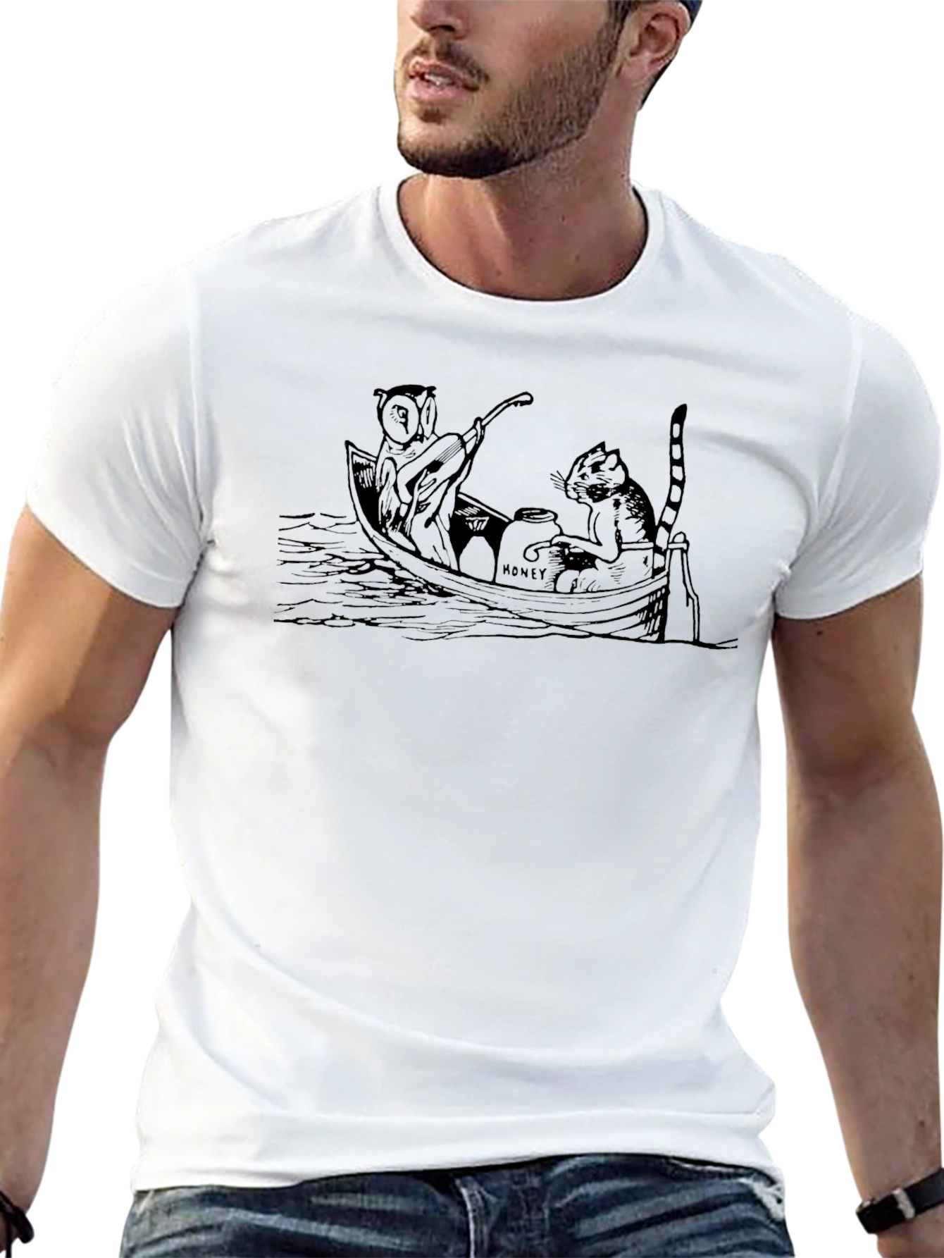 Owl and Pussycat Boating T-Shirt