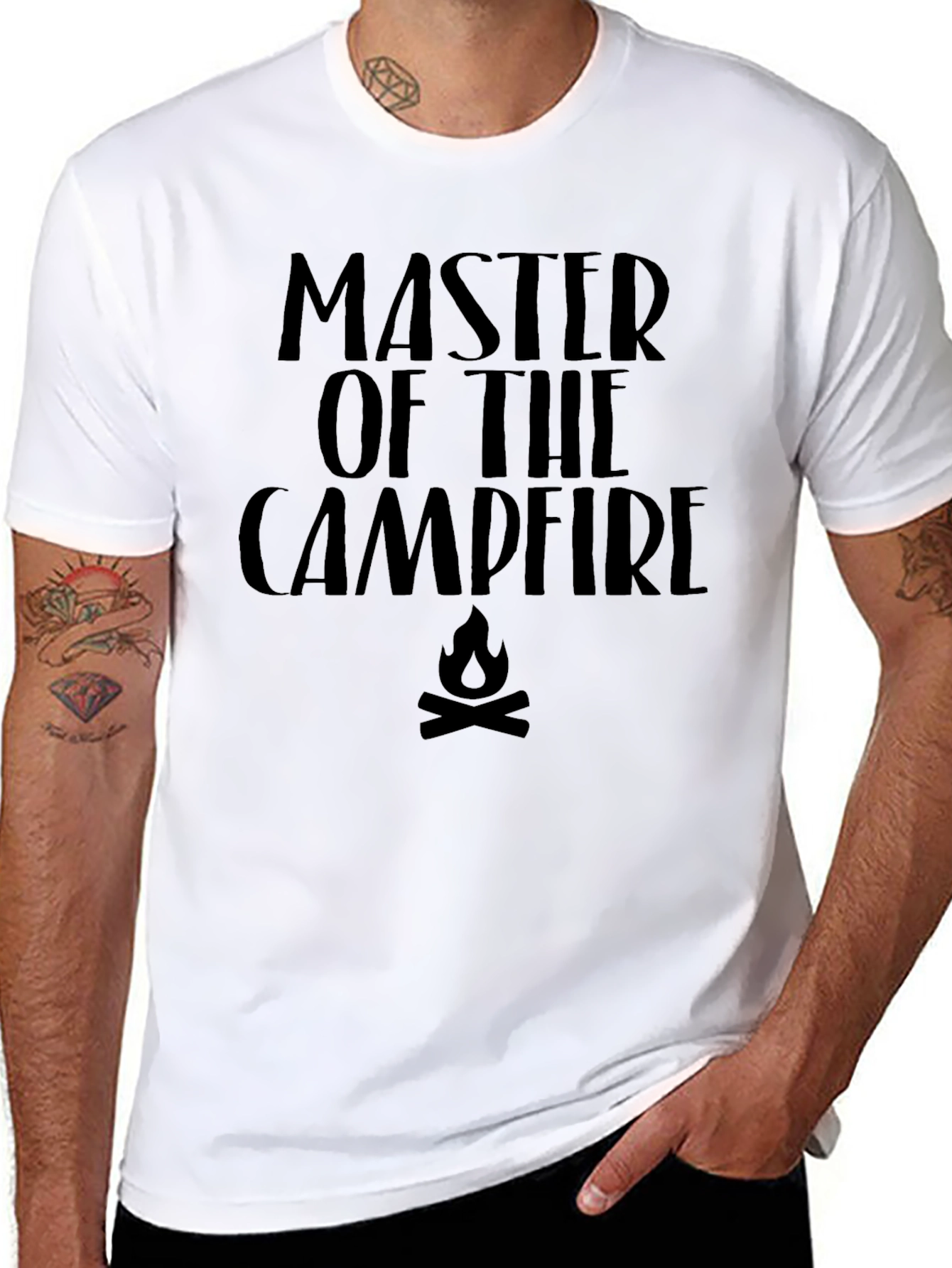 Master of the Campfire T-Shirt - Black